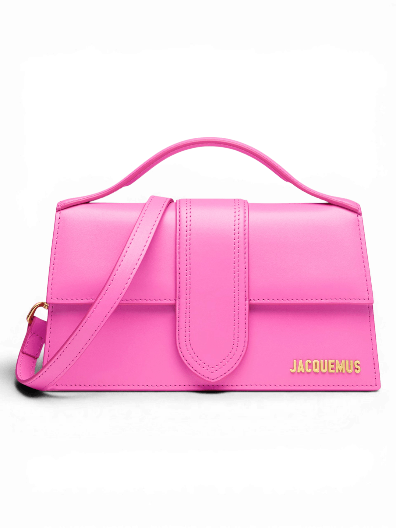 Jacquemus Le Grand Bambino Mini Neon Pink