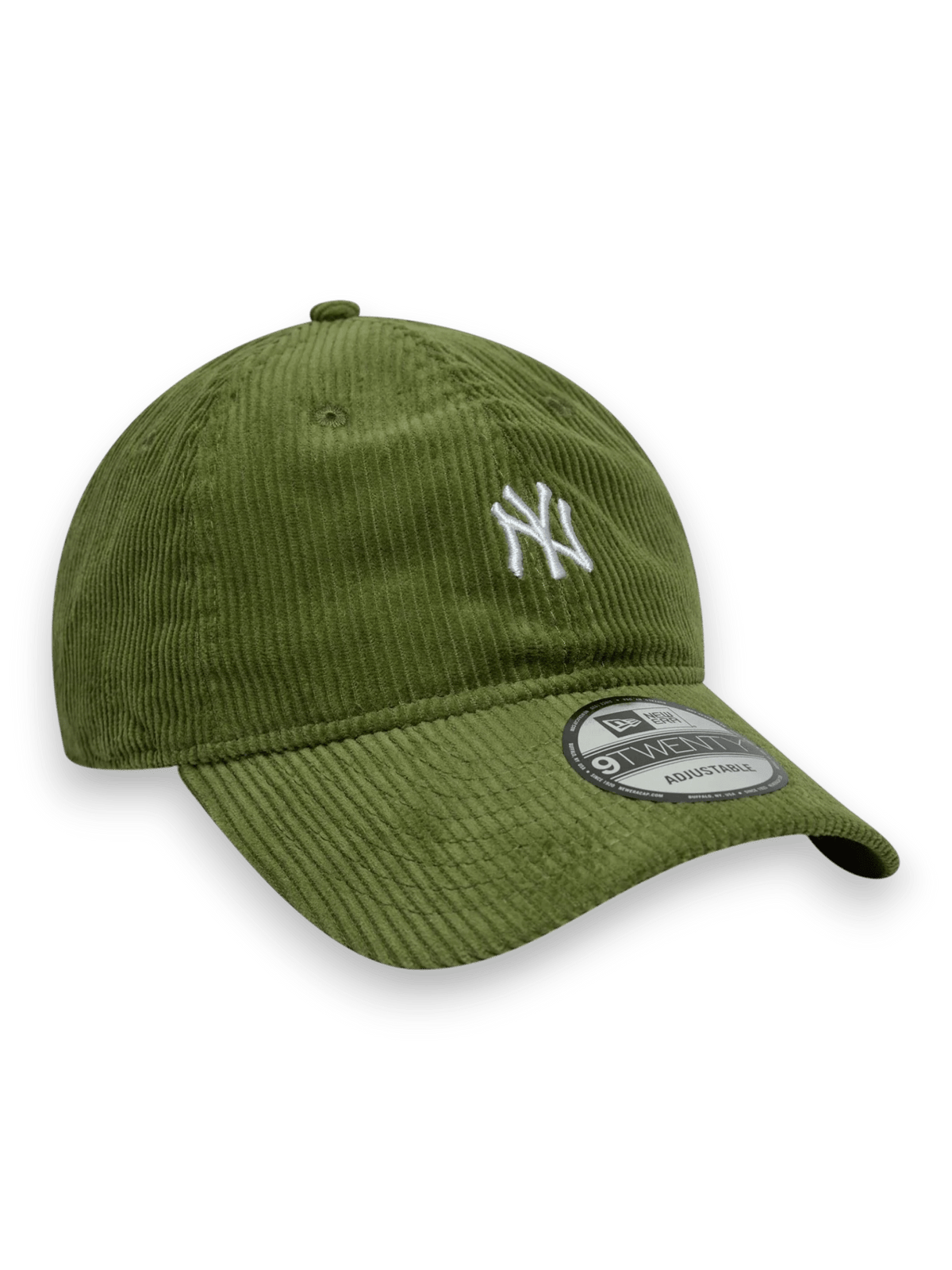 New Era 9TWENTY New York Yankees MLB Cord Verde Scuro
