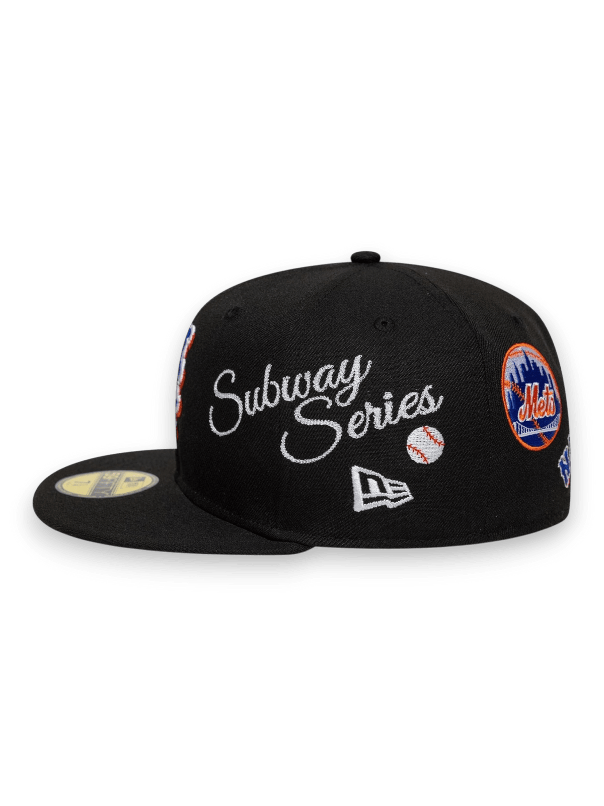 New Era New York Mets MLB Subway Series Black 59FIFTY Fitted Cap