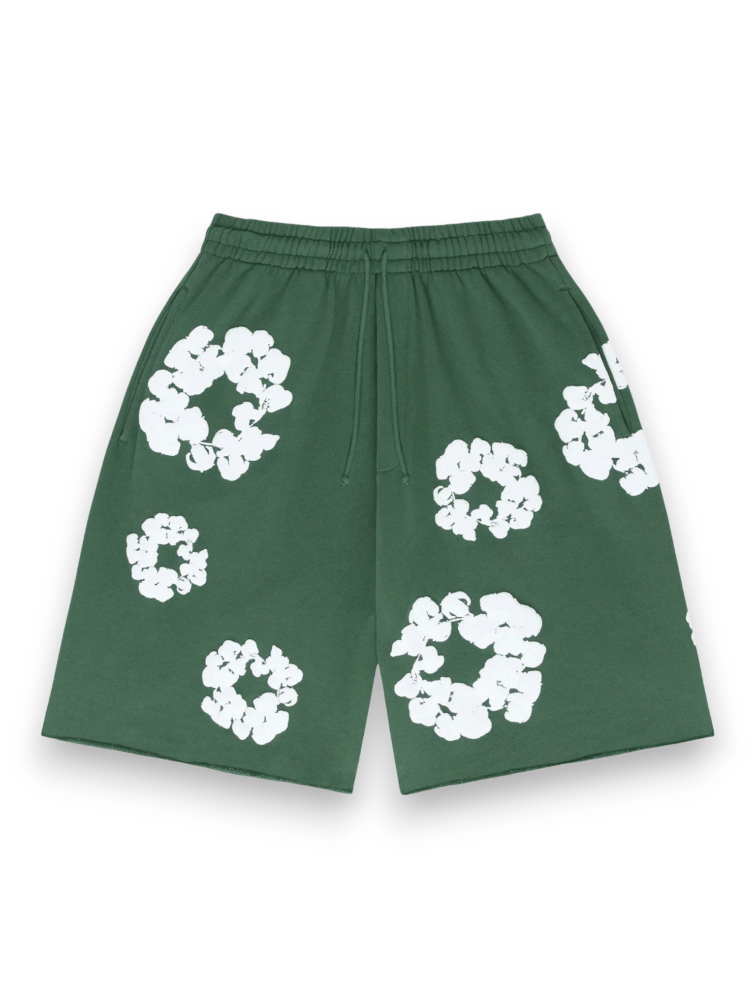 Denim Tears The Cotton Wreath Shorts Green
