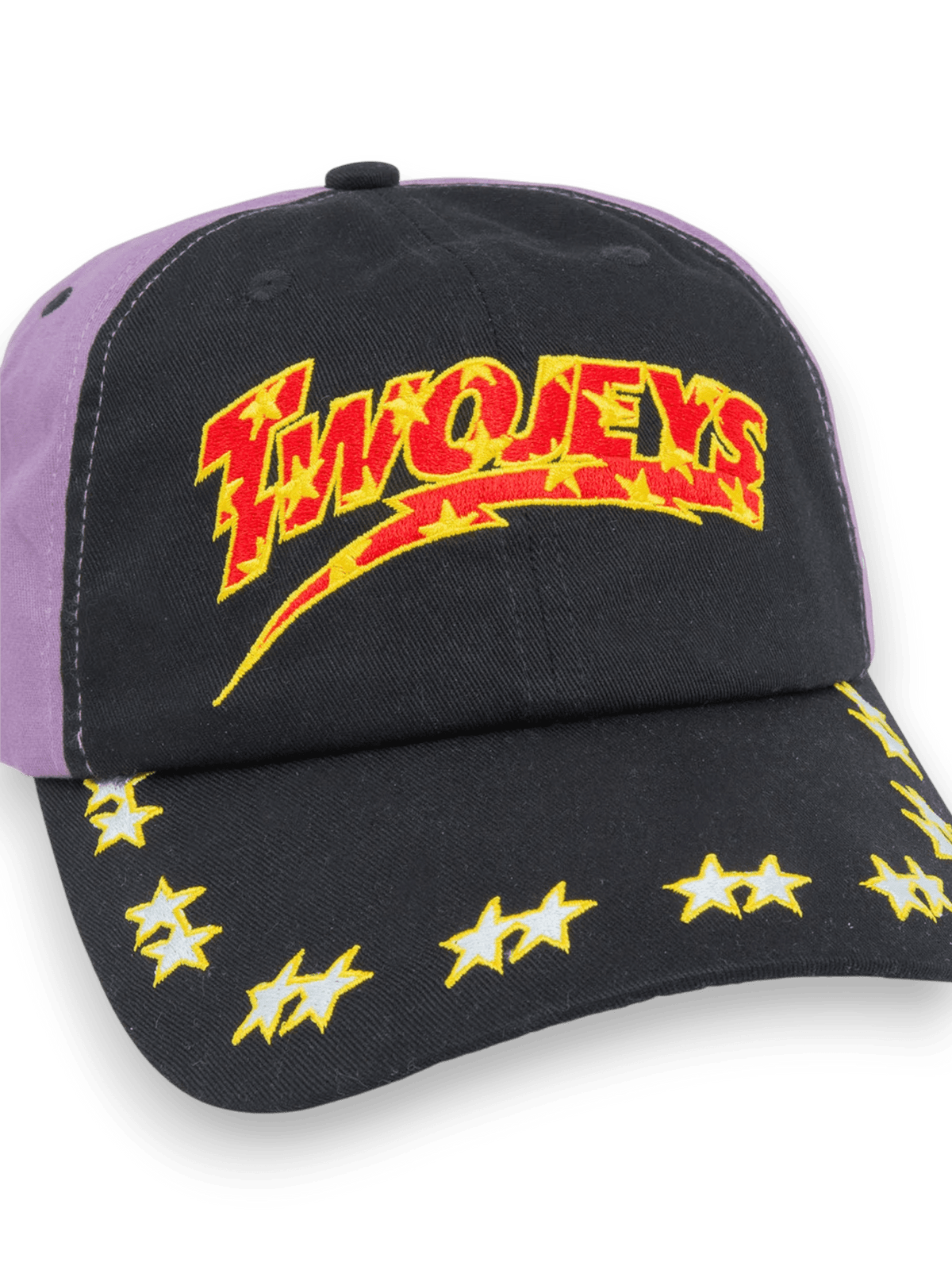 Twojeys Embroidered Purple Dad Cap