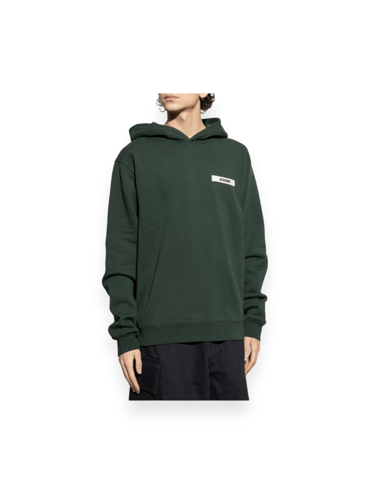 Jacquemus The Gros Grain Hoodie Dark Green