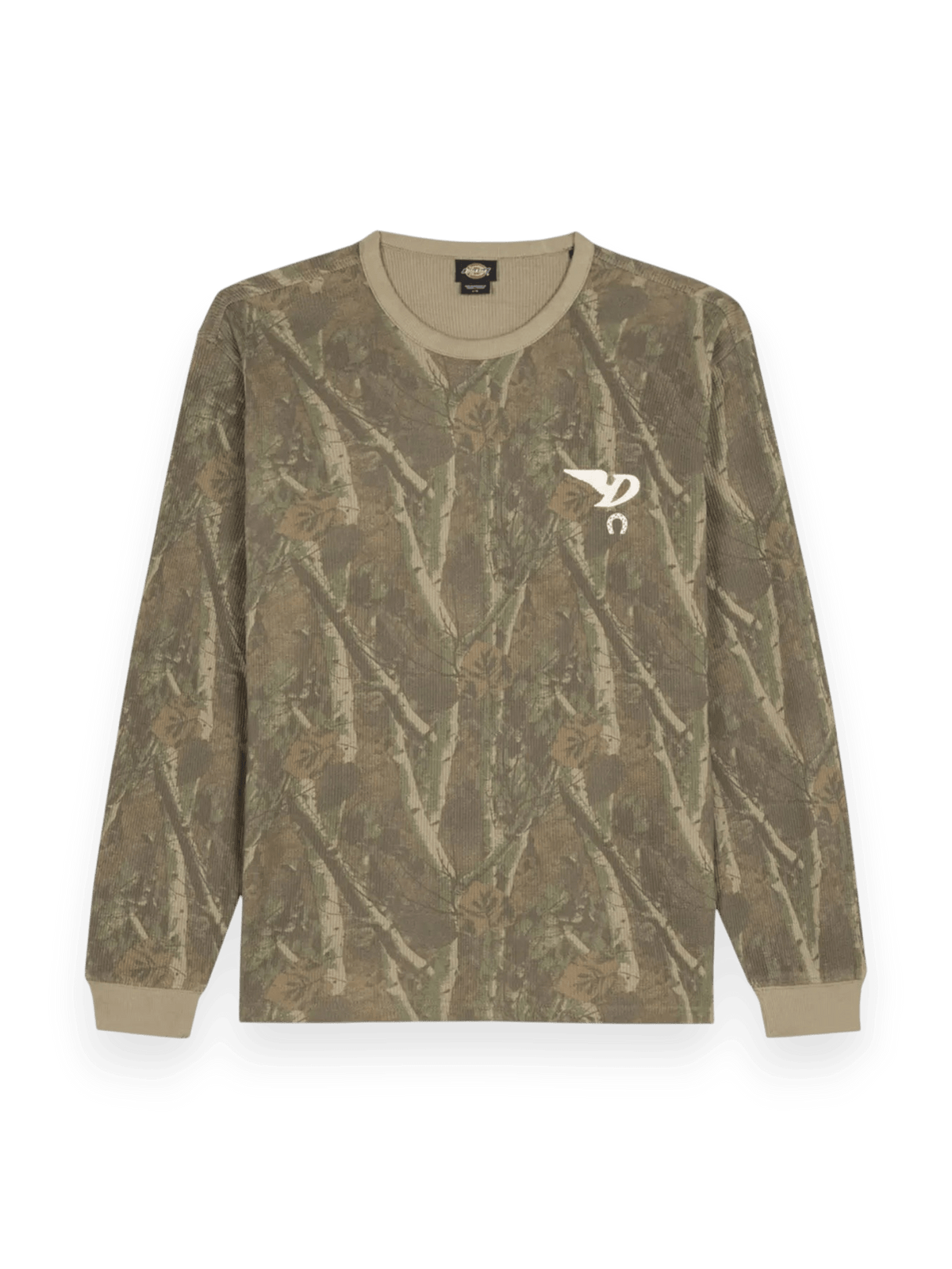 Dickies Bradenton Waffle LS Tee Camo