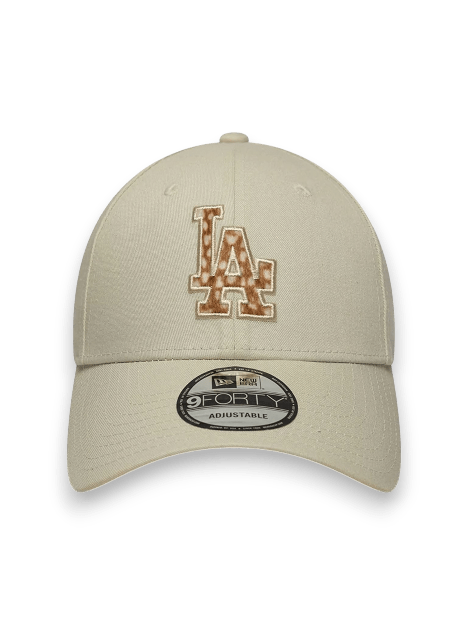 New Era Cap 9FORTY LA Dodgers Animal Print Cream