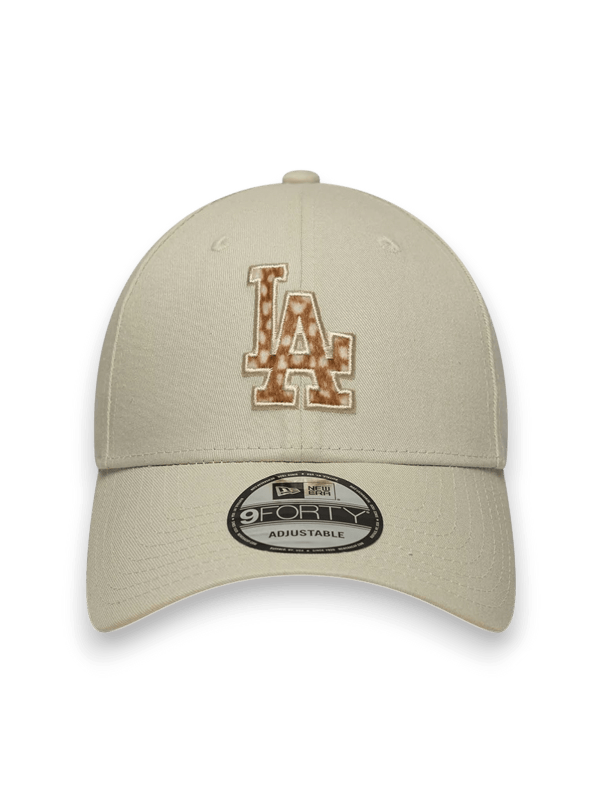 New Era Cap 9FORTY LA Dodgers Animal Print Cream