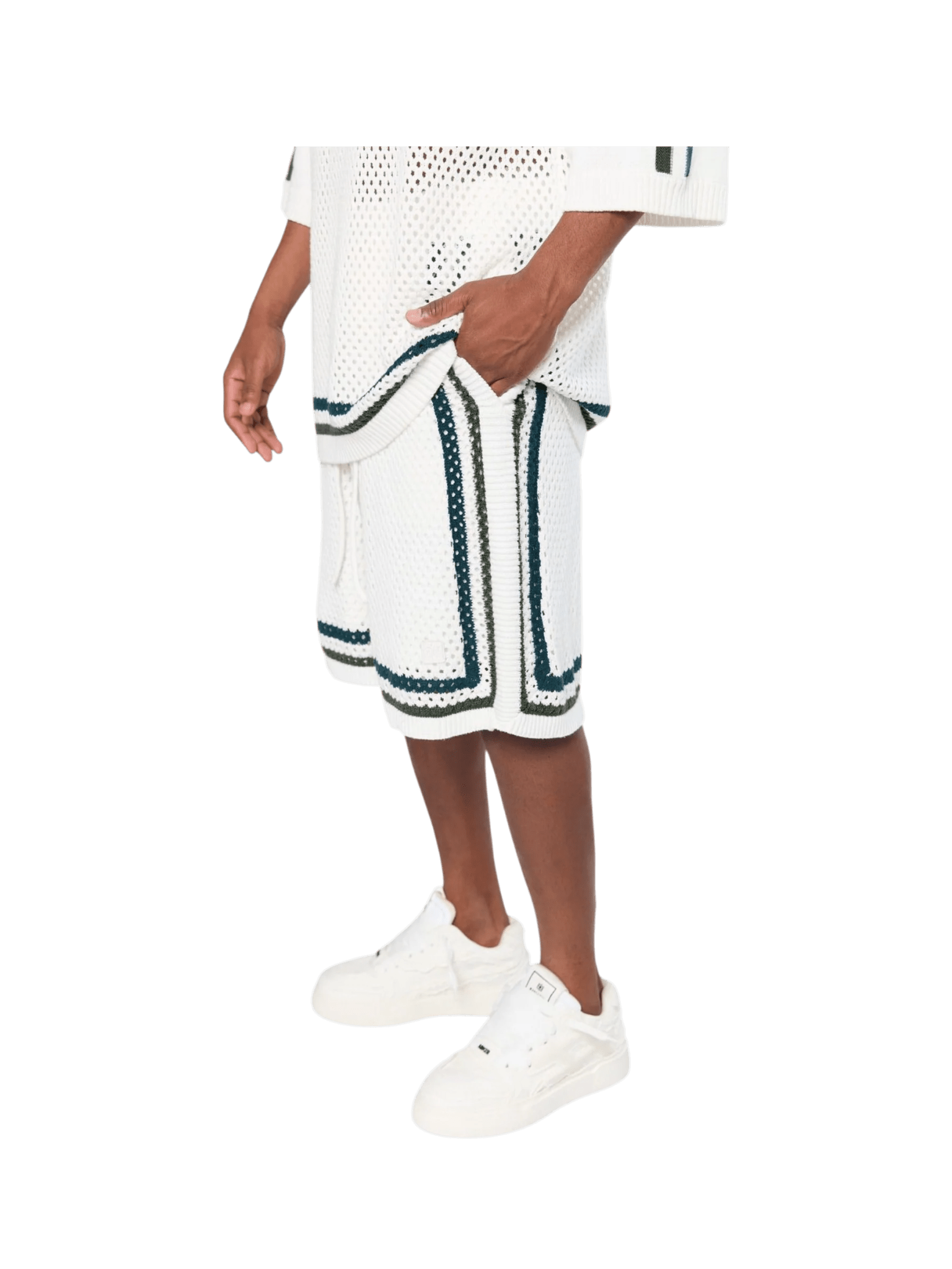 AINKER White Mesh 804 Short Pant