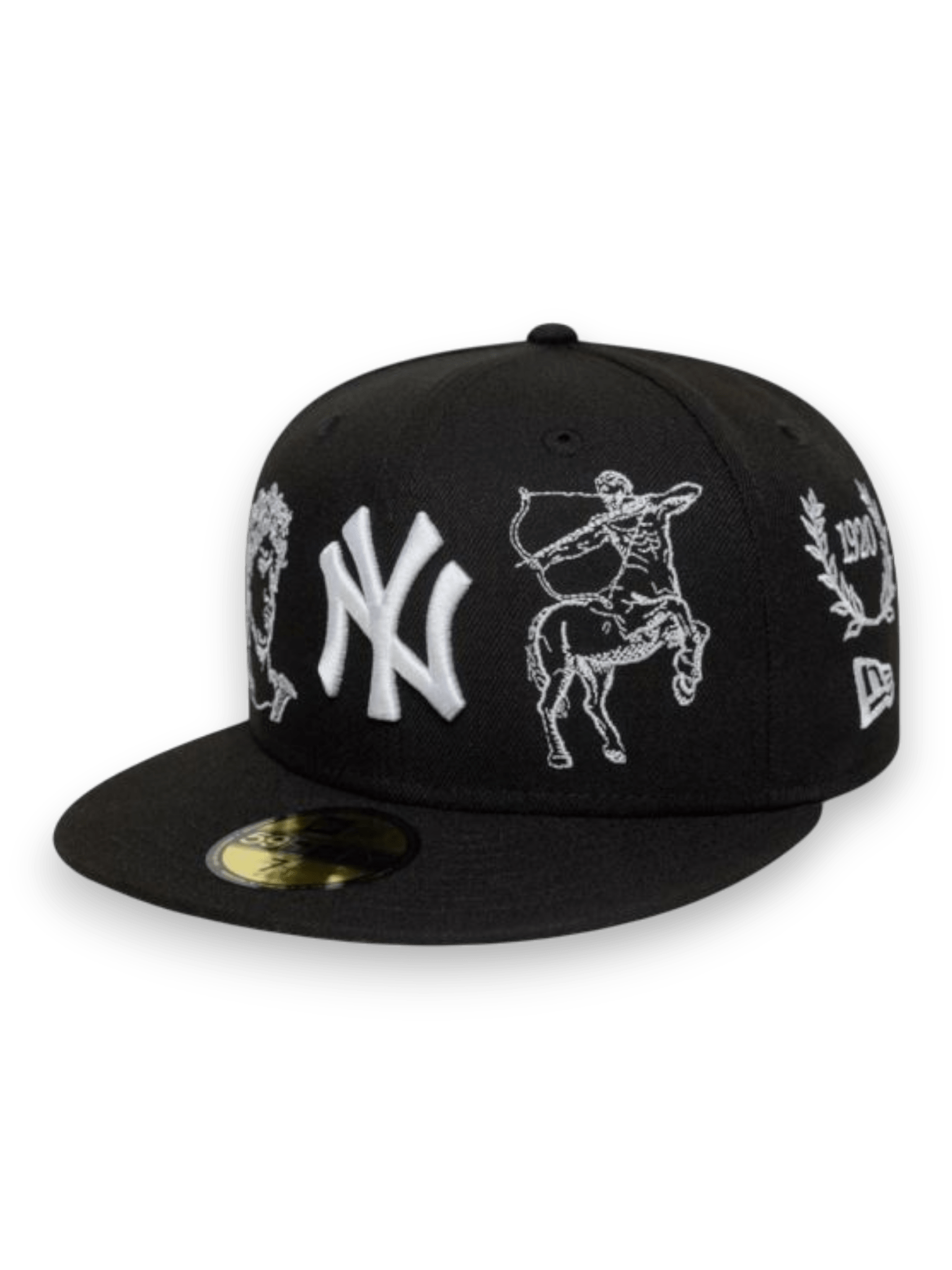 New Era MLB Mythical 59Fifty New York Yankees Black - Cappellino con Visiera Nero