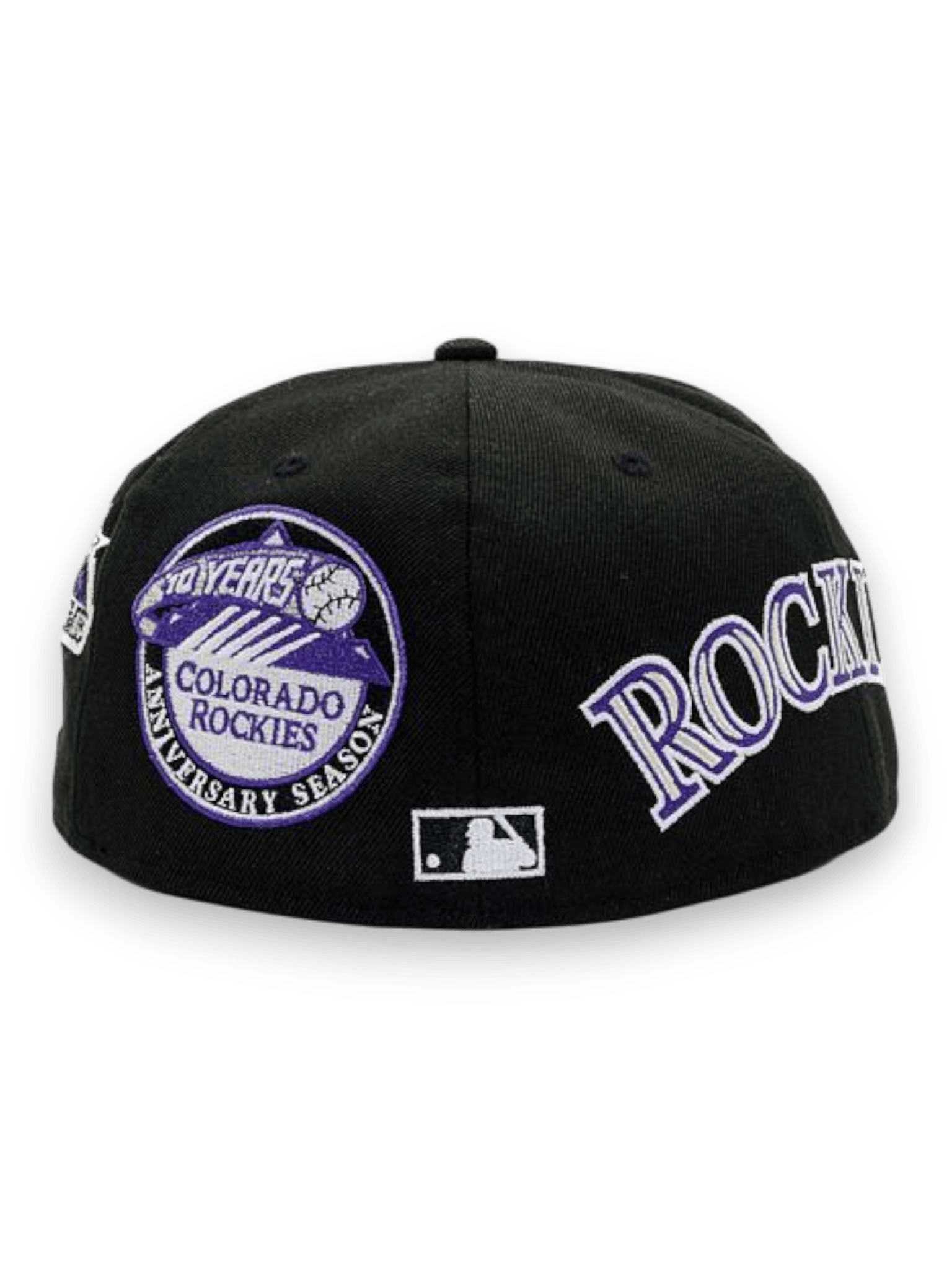 New Era MLB Image Drop All Over Print 59FIFTY Colorado Rockies Black