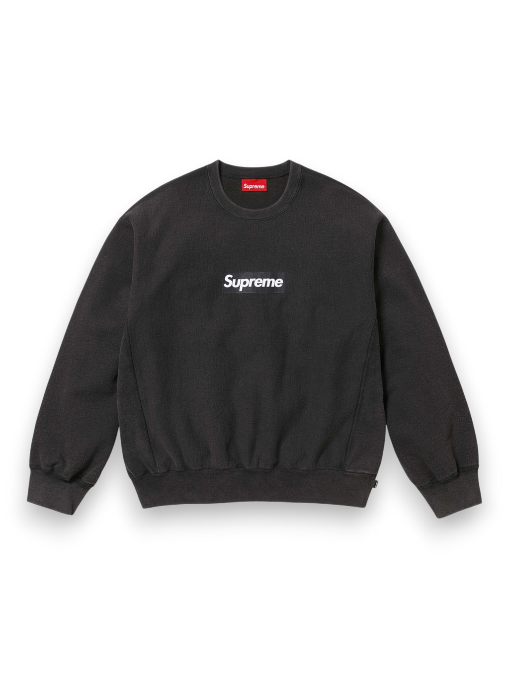 トップス Supreme washed box logo crewneck black Supreme Washed Box Logo Crewneck Black Men's - SS25 - US