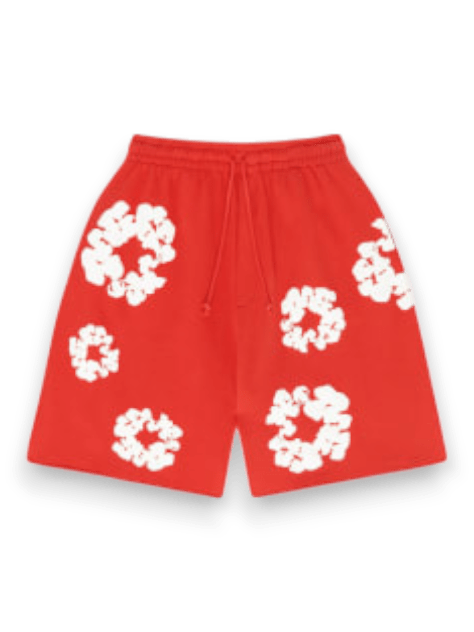 Denim Tears The Cotton Wreath Shorts Red