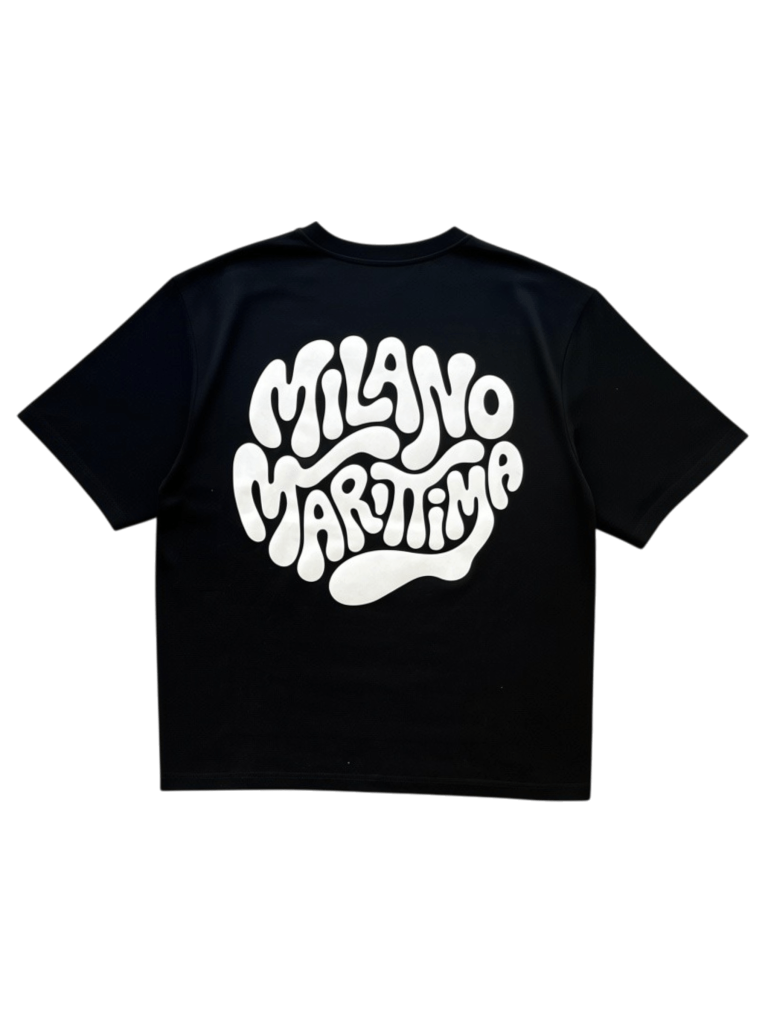 Oblio Milano Marittima Tee Black White Summer 2026