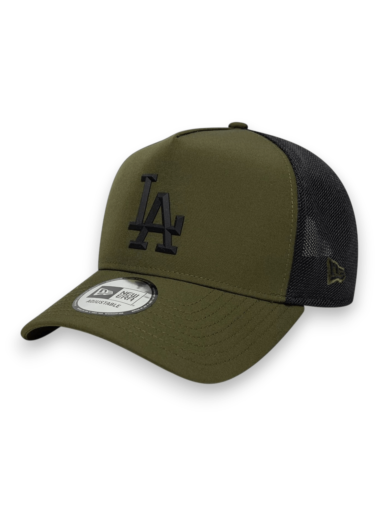 New Era Cap 9FORTY A-Frame Trucker LA Dodgers MLB Sport Dark Green
