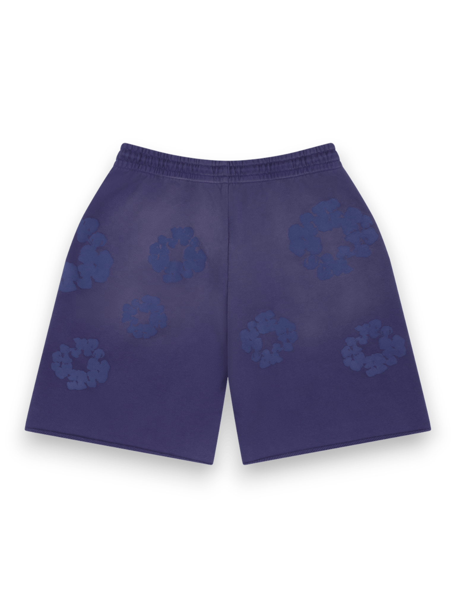 Denim Tears Mono Cotton Wreath Sweat Shorts Washed Blue