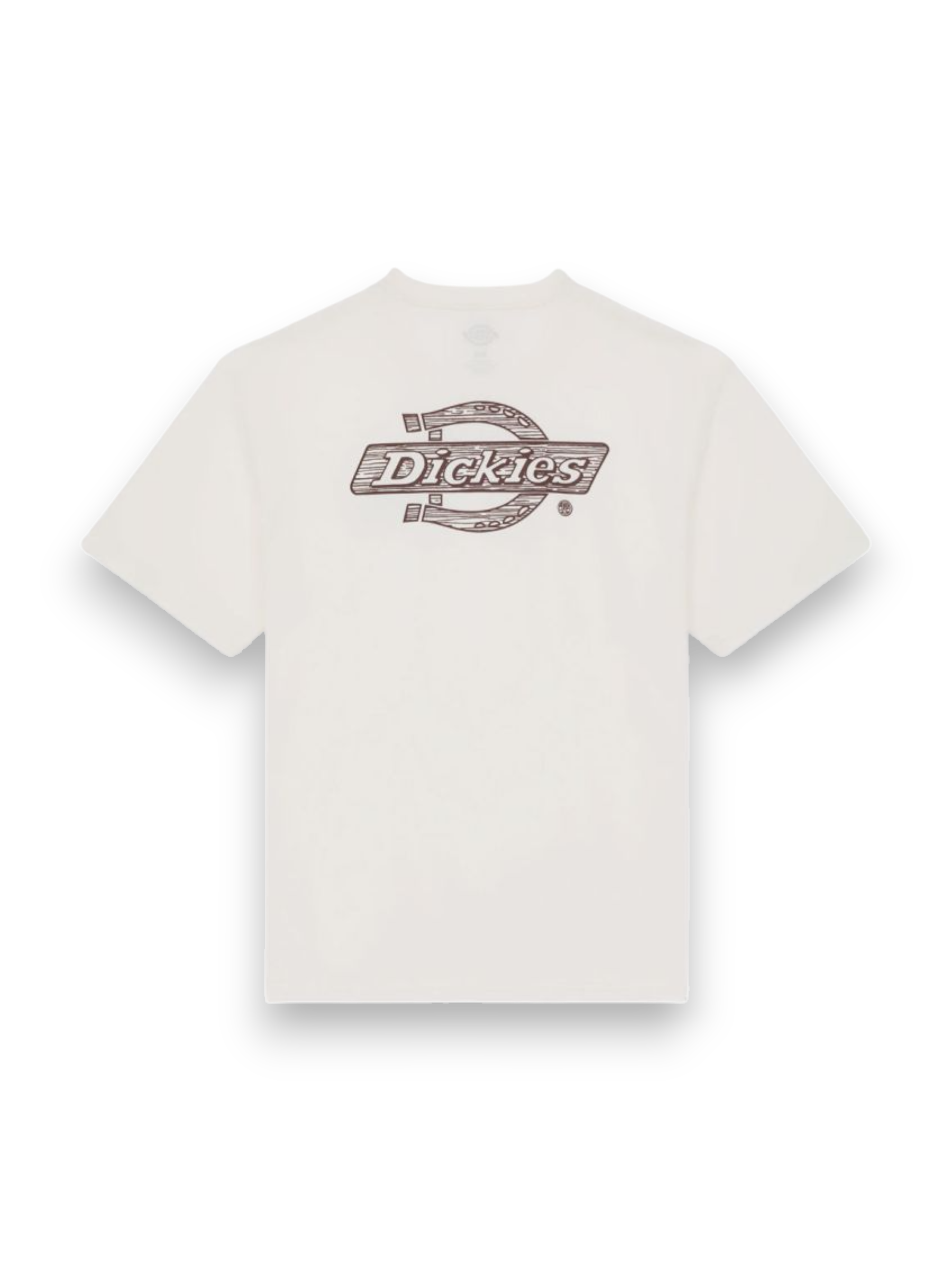 Dickies Wood Logo White
