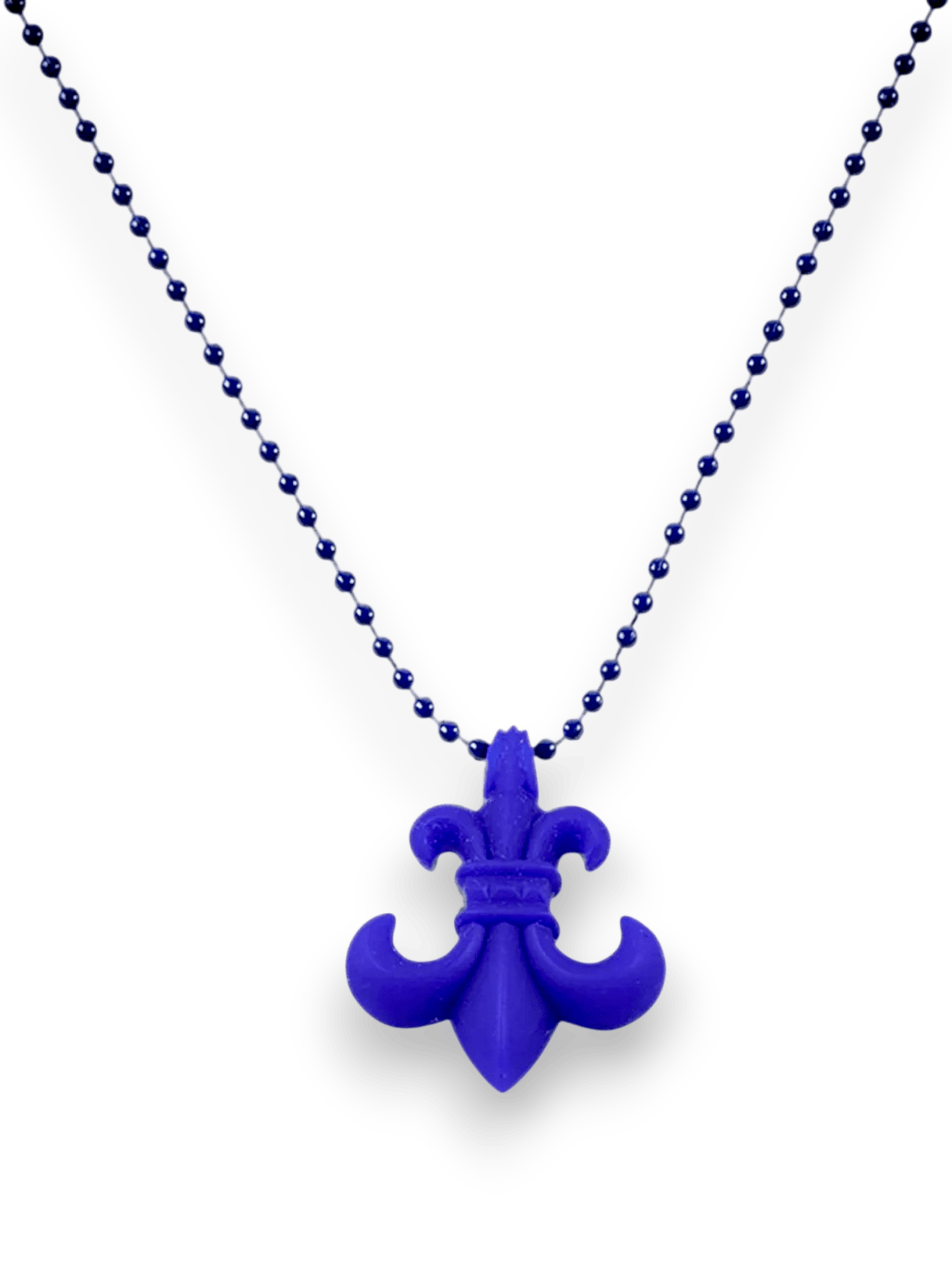 Chrome Hearts silicon necklace fleur de lis