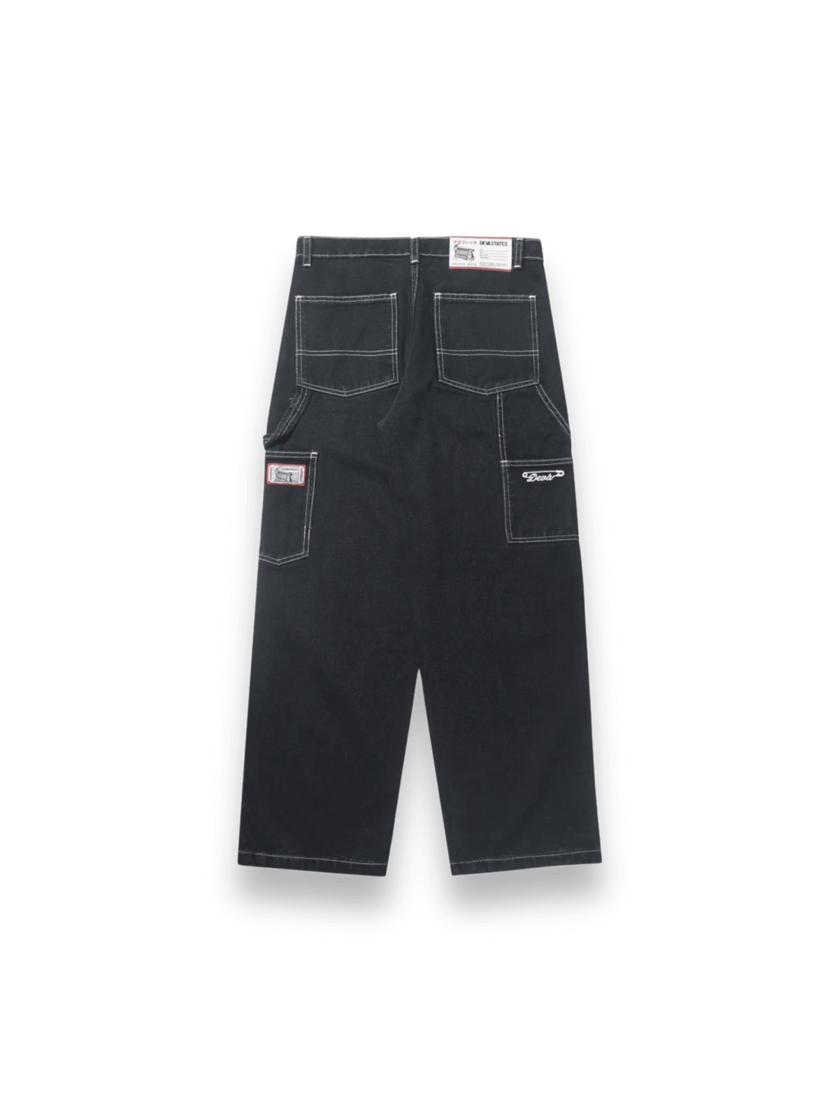 DEVÁ STATES Carpenter Pants PINS Black