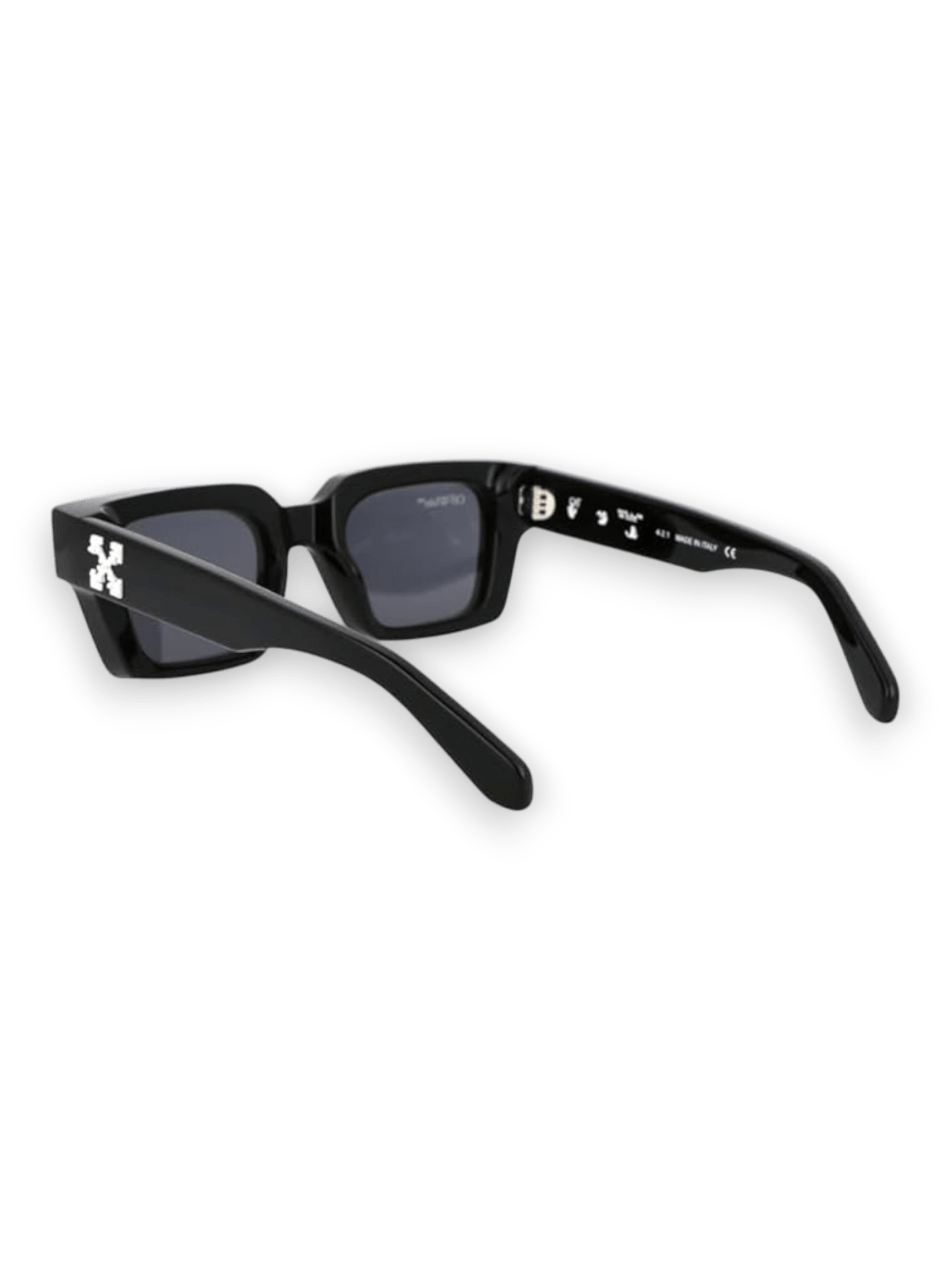 OFF-WHITE Virgil Sunglasses Black Dark Grey