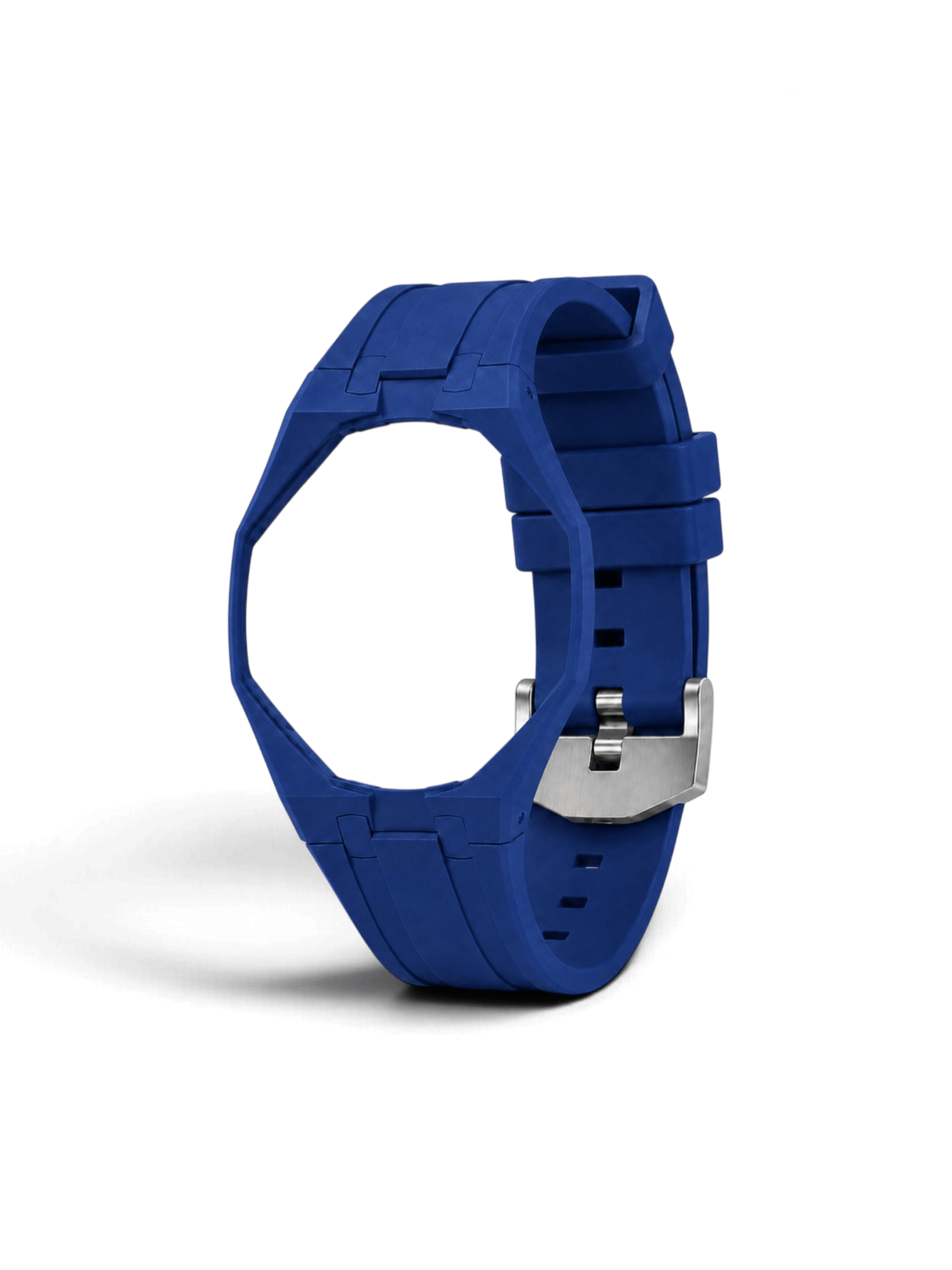 Ap Swatch Royal Pop Bioceramic And Silicone Strap dark blue