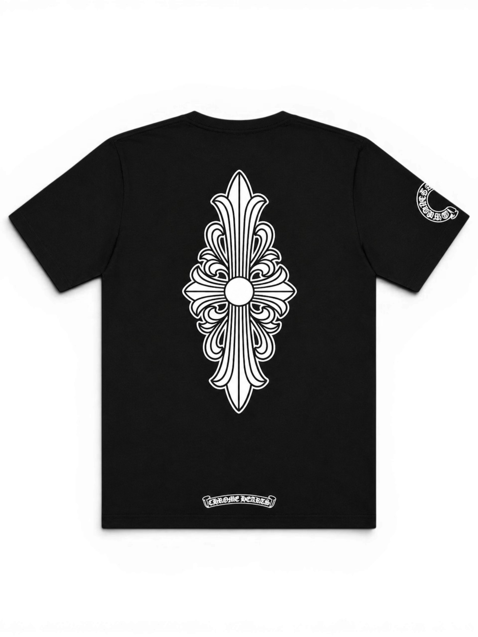 Chrome Hearts Floral Cross T-shirt Black