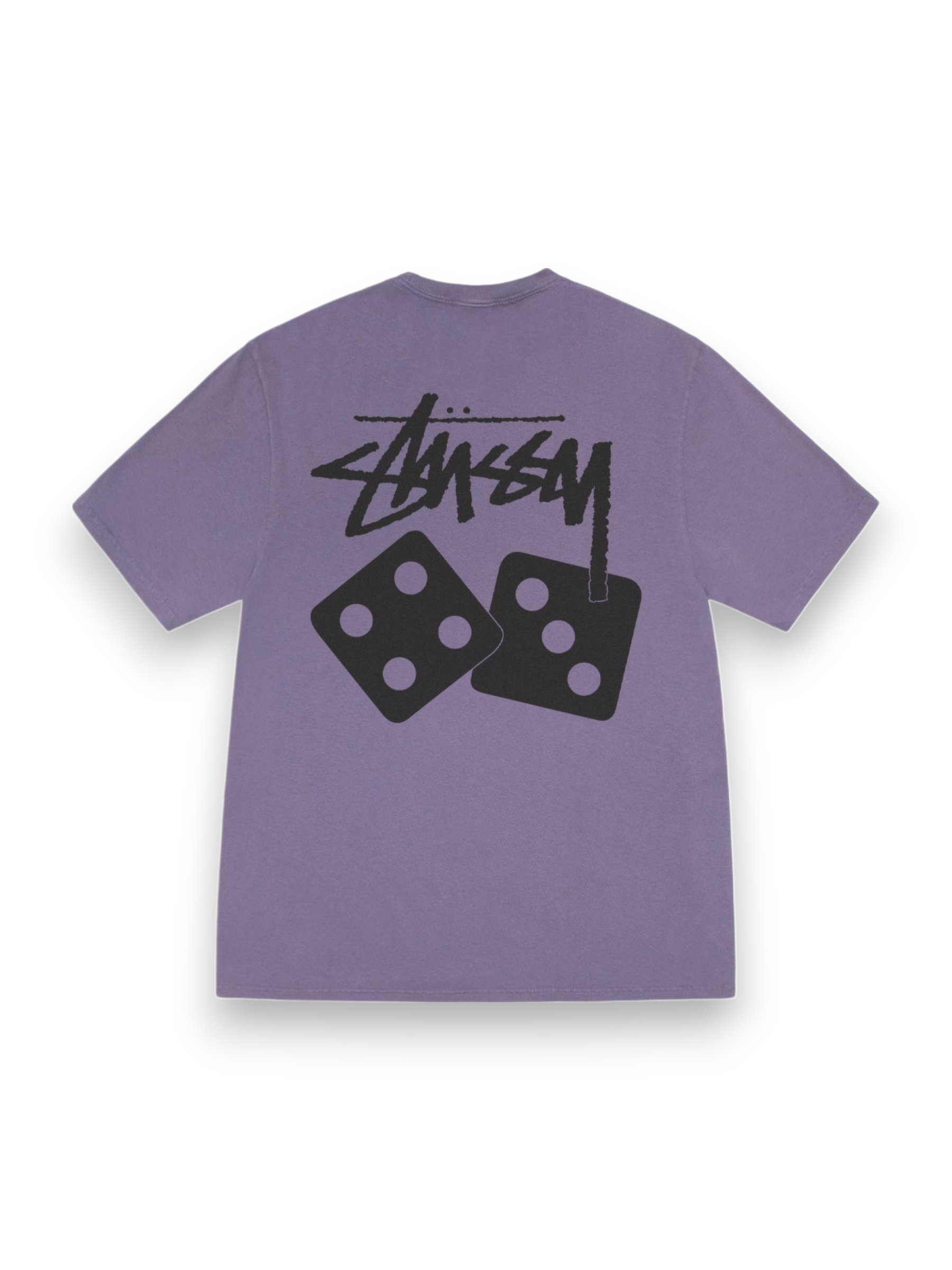 Stussy Dice Pigment Dyed Tee Grape