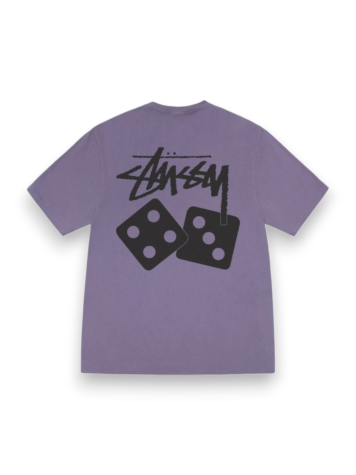 Stussy Dice Pigment Dyed Tee Grape