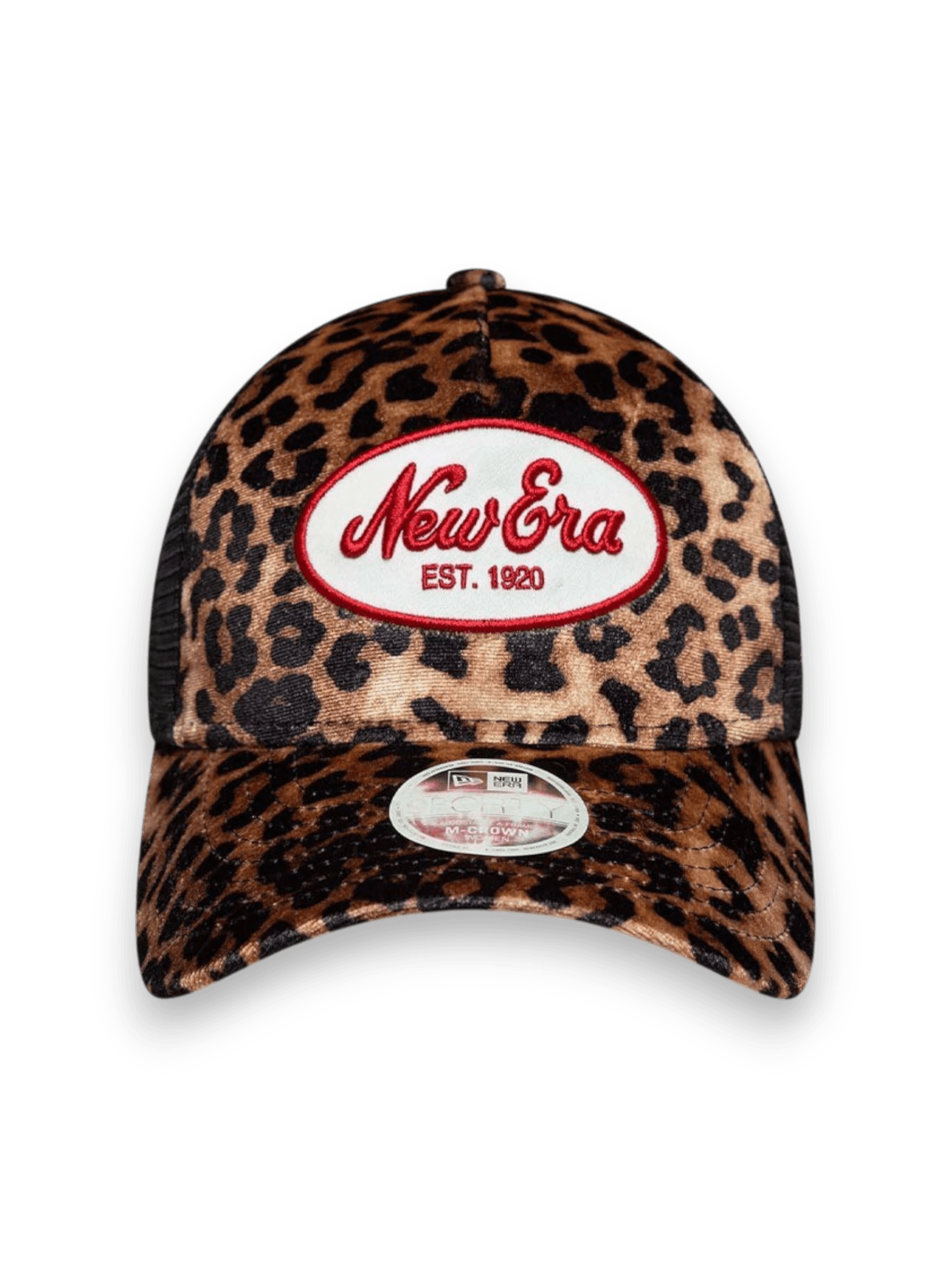 New Era Leopard 9Forty M-Crown A-Frame Trucker Cap