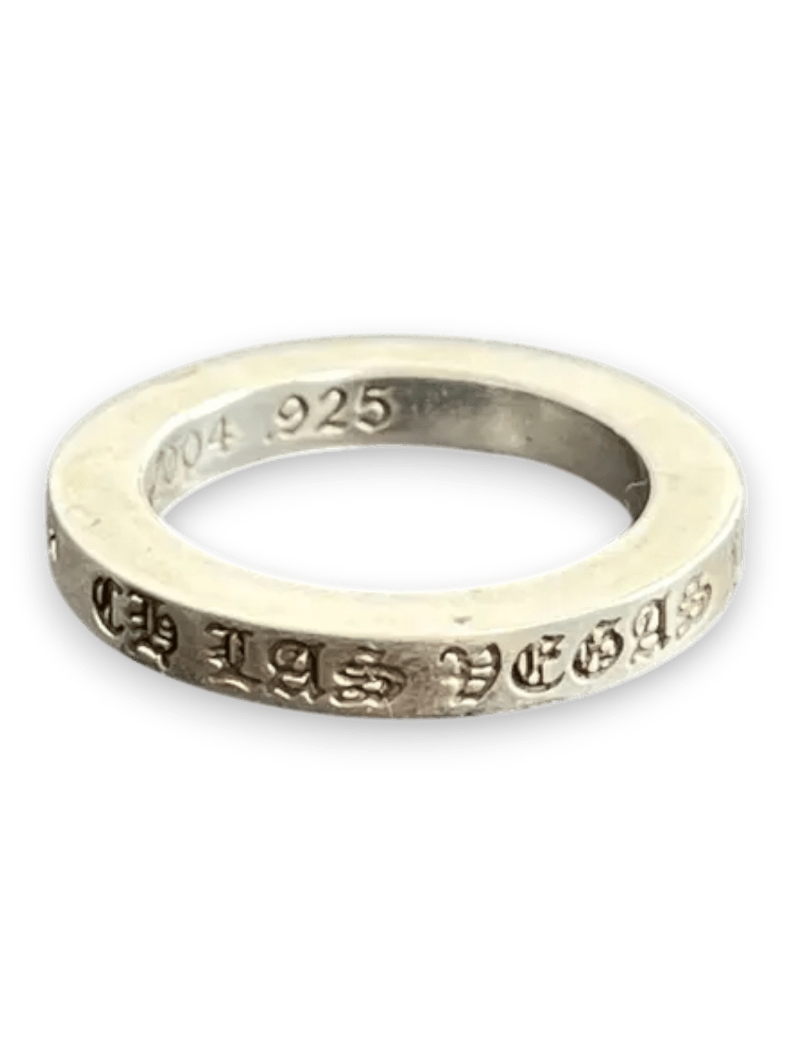 Chrome Hearts Classic Keeper Ring Sterling Silver