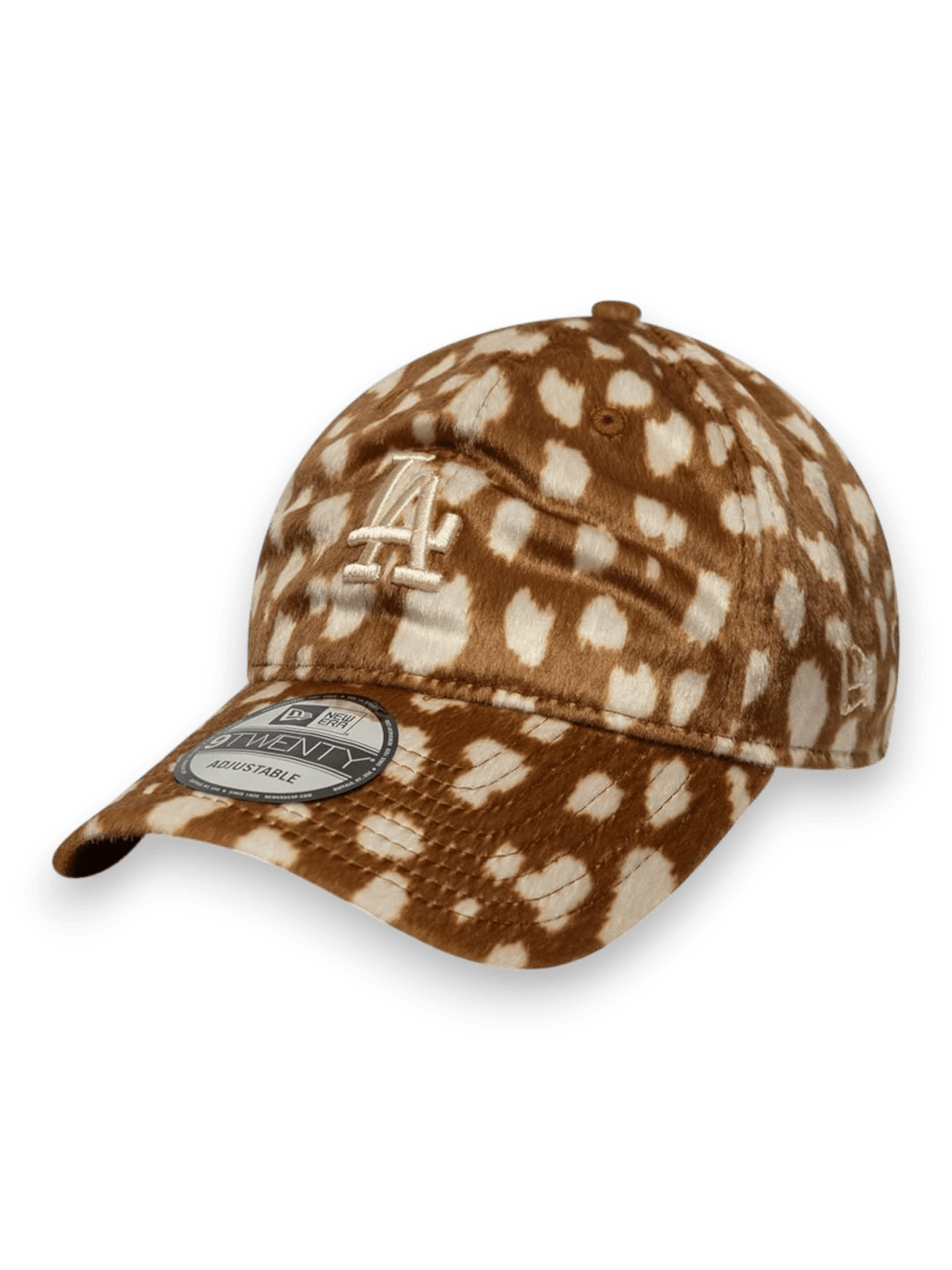 New Era Cap 9TWENTY LA Dodgers Animal Print Dark Beige