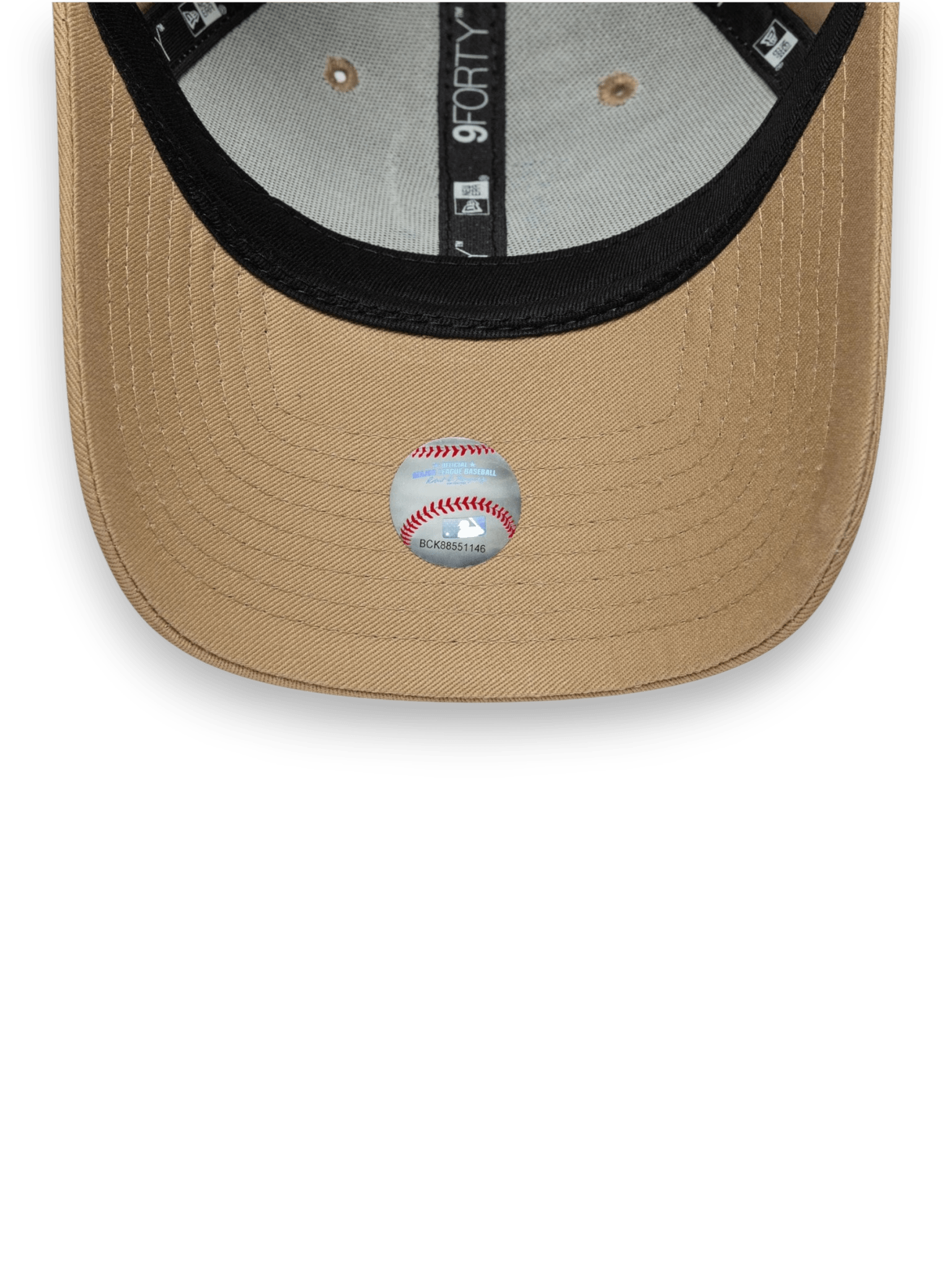 New Era 9FORTY LA Dodgers Womens MLB Animal Infill Light Beige Cap
