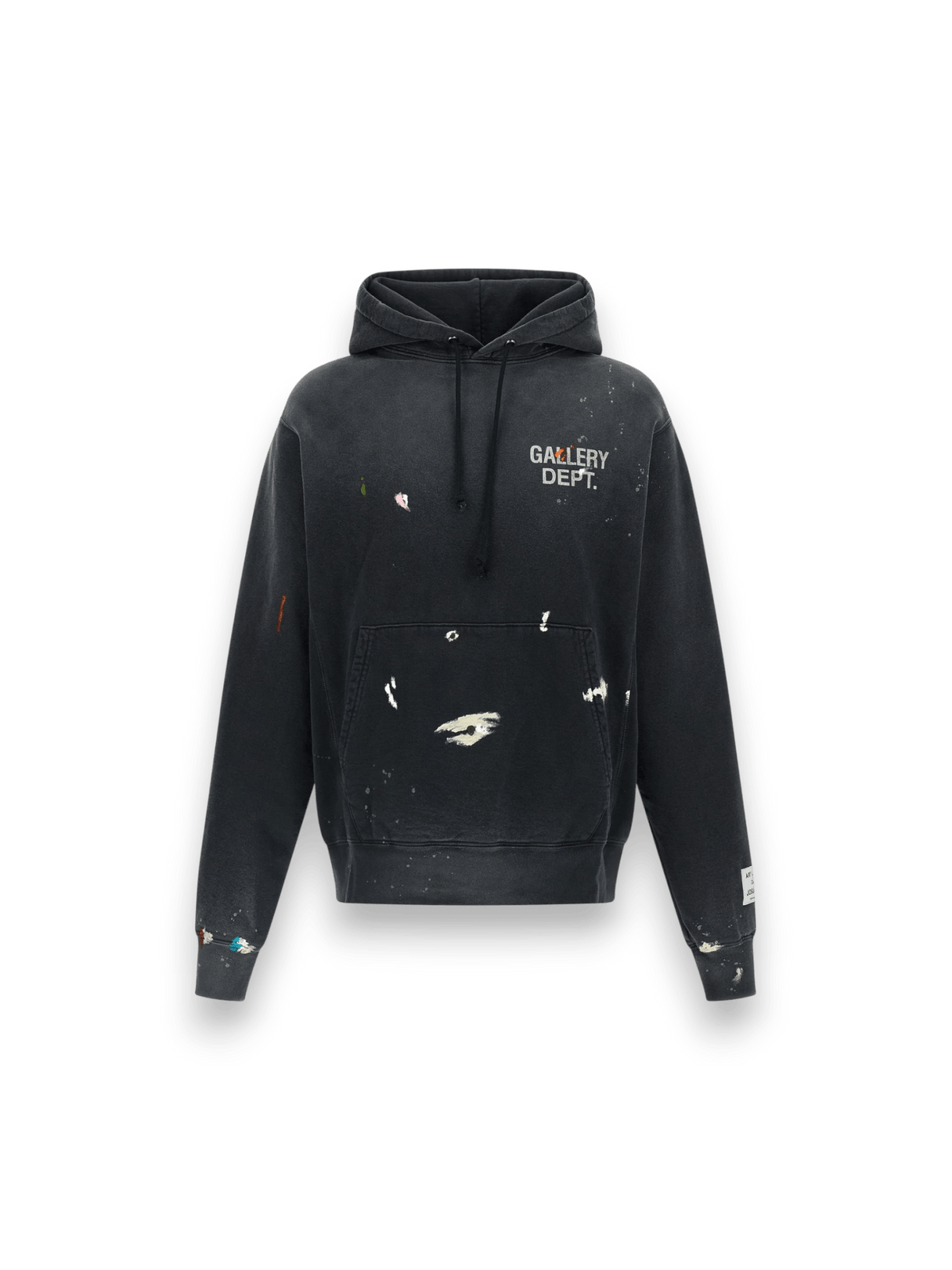 Gallery Dept Paint Logo Hoodie, Black