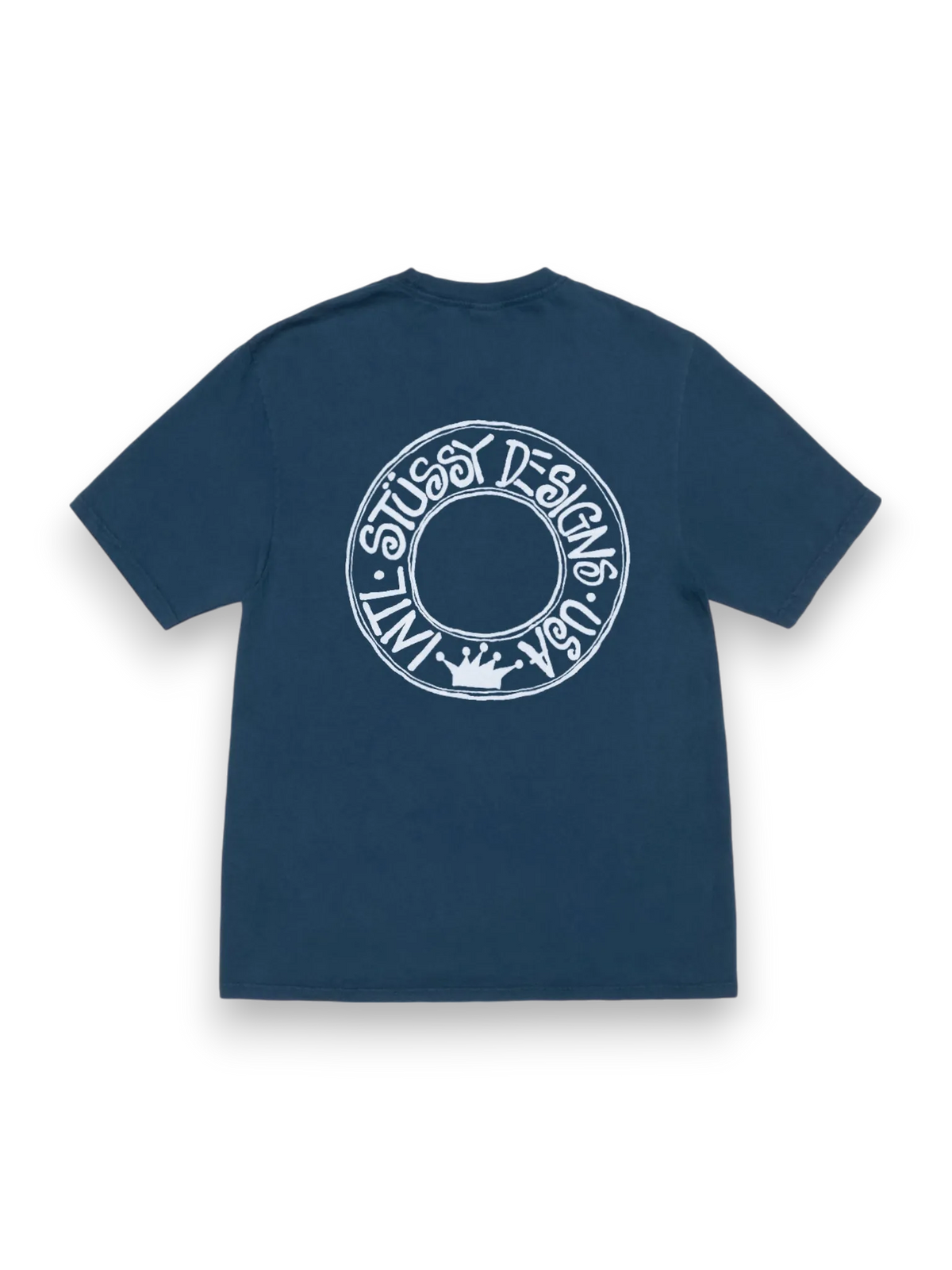 Stussy Buana Pigment Dyed Tee Navy