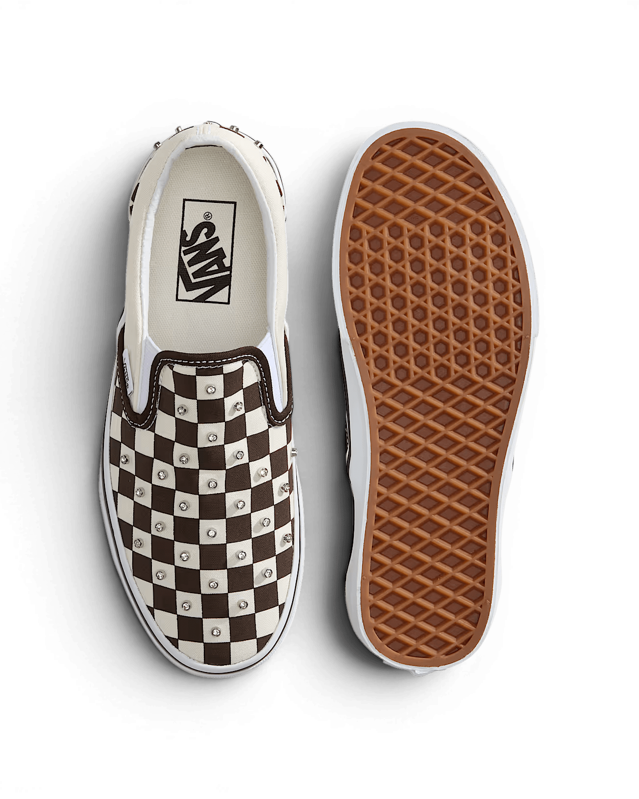 Vans Classic Slip-On Rhinestone Demitasse Brown