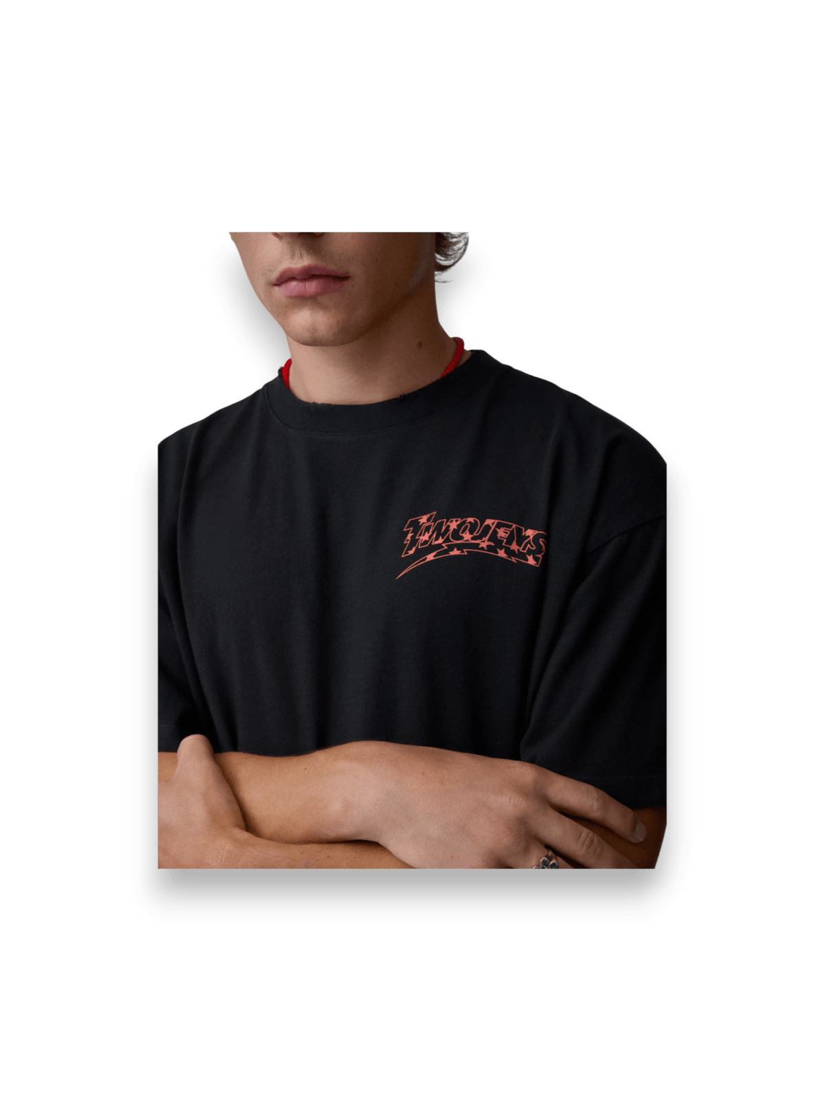 Twojeys Lightning Black Tee