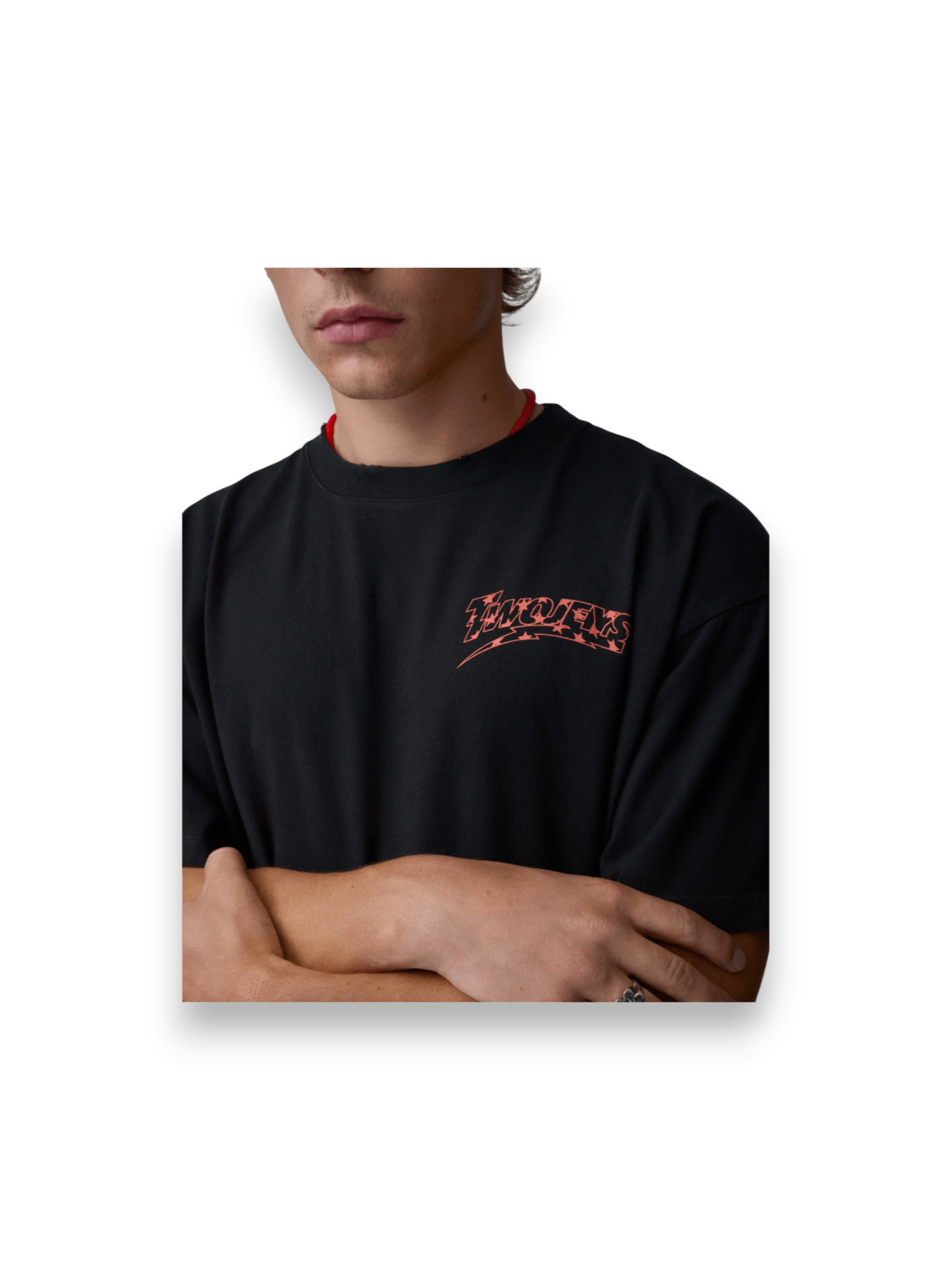 Twojeys Lightning Black Tee