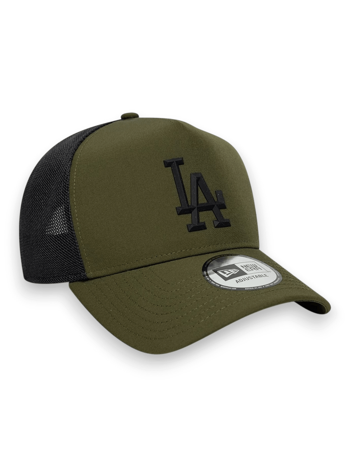 New Era Cap 9FORTY A-Frame Trucker LA Dodgers MLB Sport Dark Green
