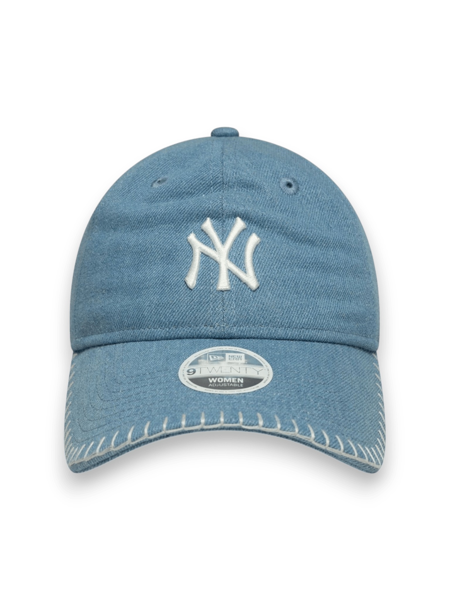 New Era 9TWENTY New York Yankees MLB Denim Stitch Light Blue