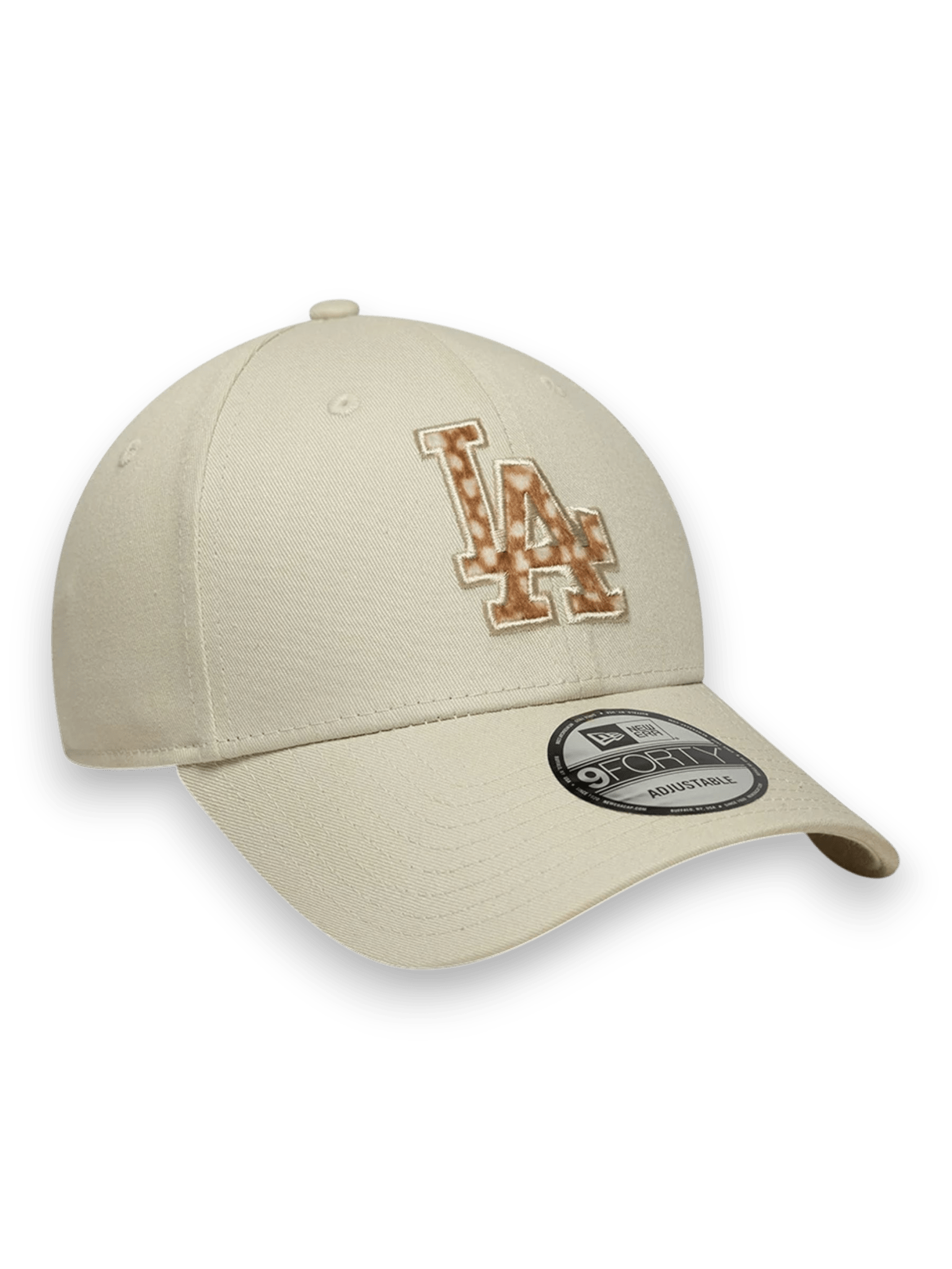 New Era Cap 9FORTY LA Dodgers Animal Print Cream