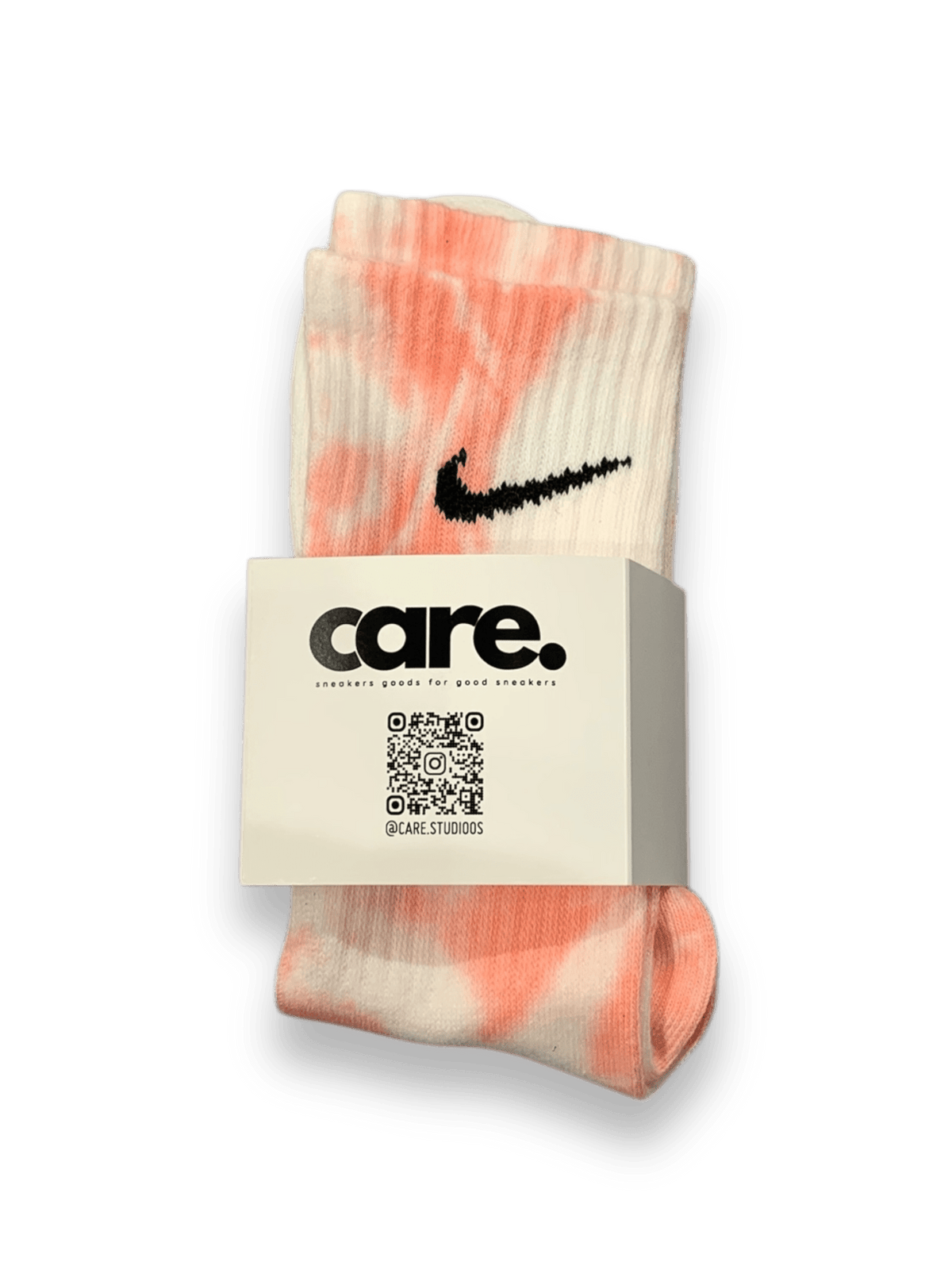 Nike Tie Dye Socks Pink by CARE STUDIOS