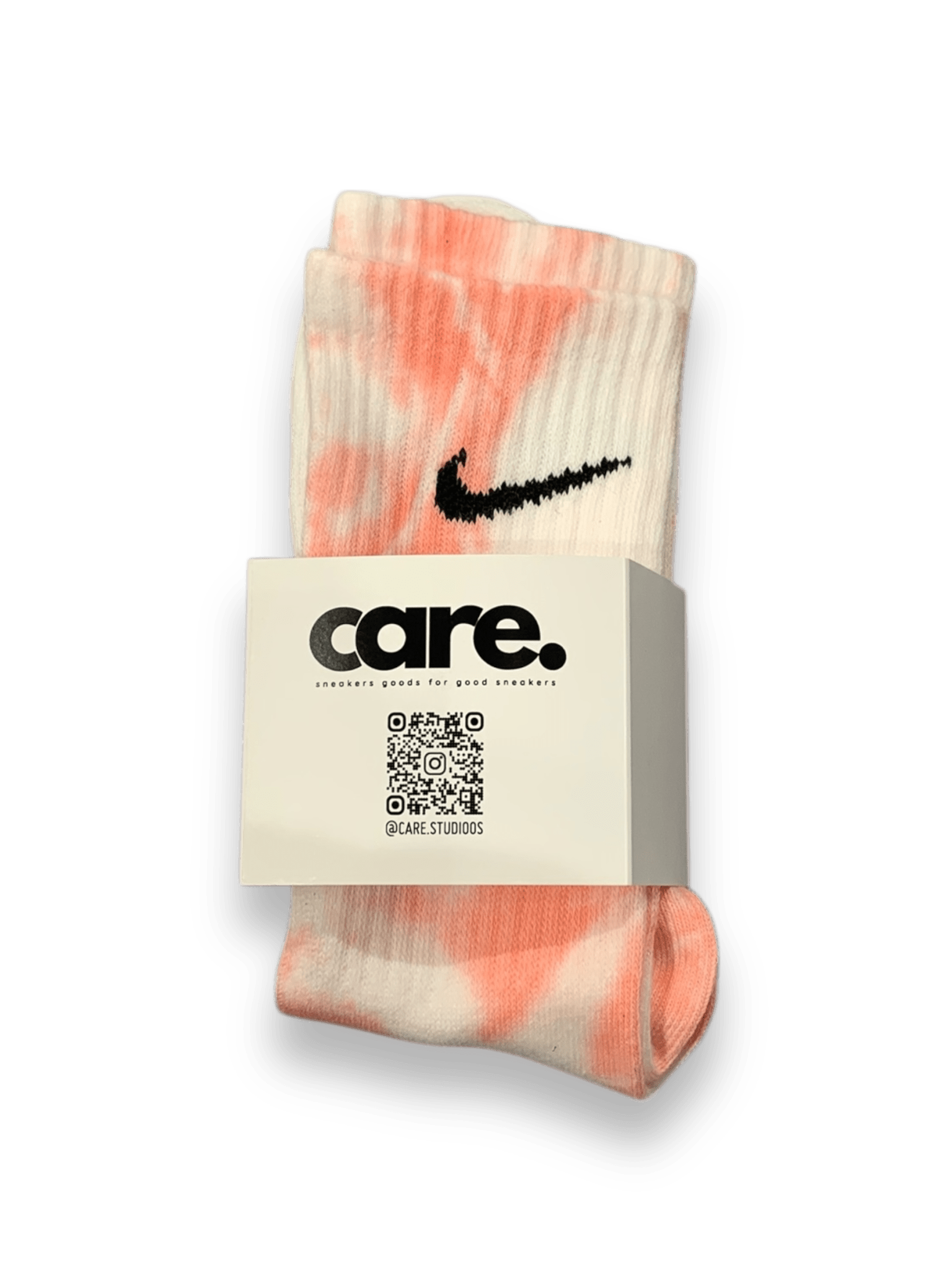 Nike Tie Dye Socks Pink by CARE STUDIOS