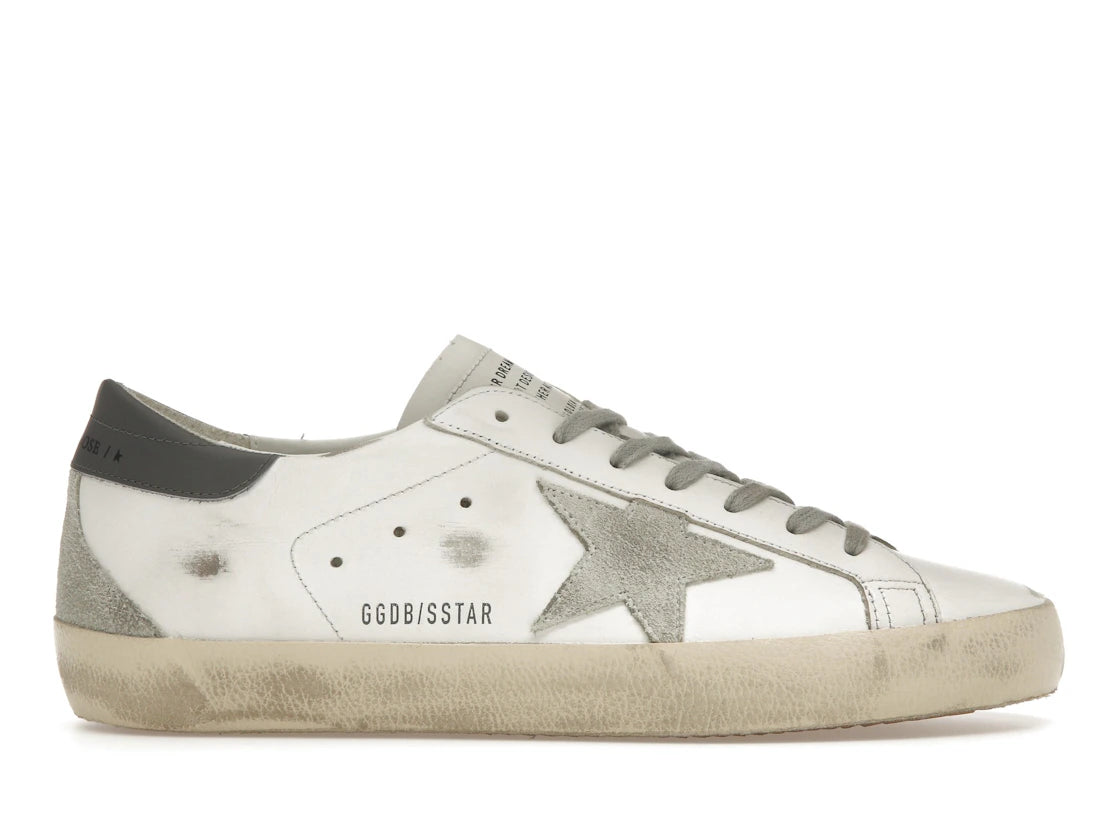 Golden Goose Super-Star White Grey