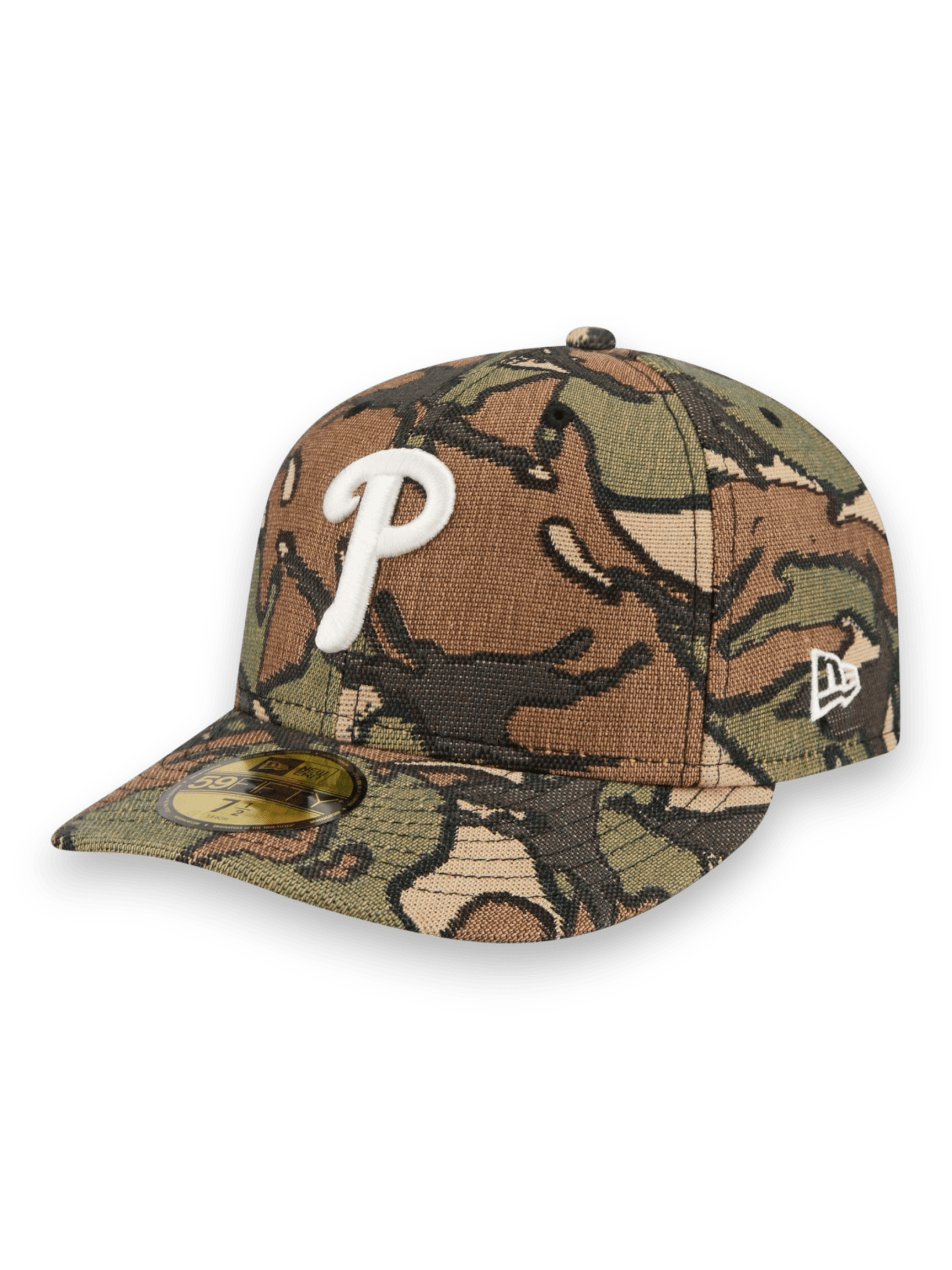 New Era Philadelphia Phillies Three Looms Jacquard Camo 59FIFTY Fitted