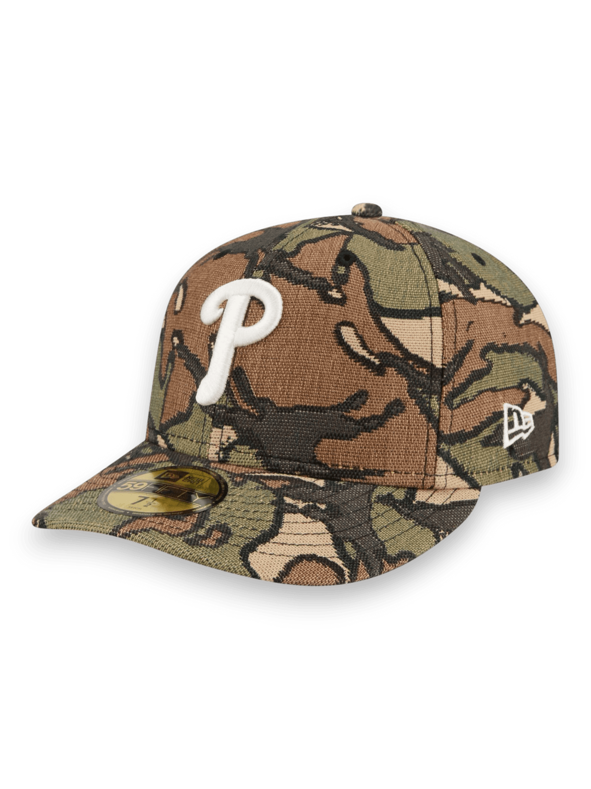 New Era Philadelphia Phillies Three Looms Jacquard Camo 59FIFTY Fitted