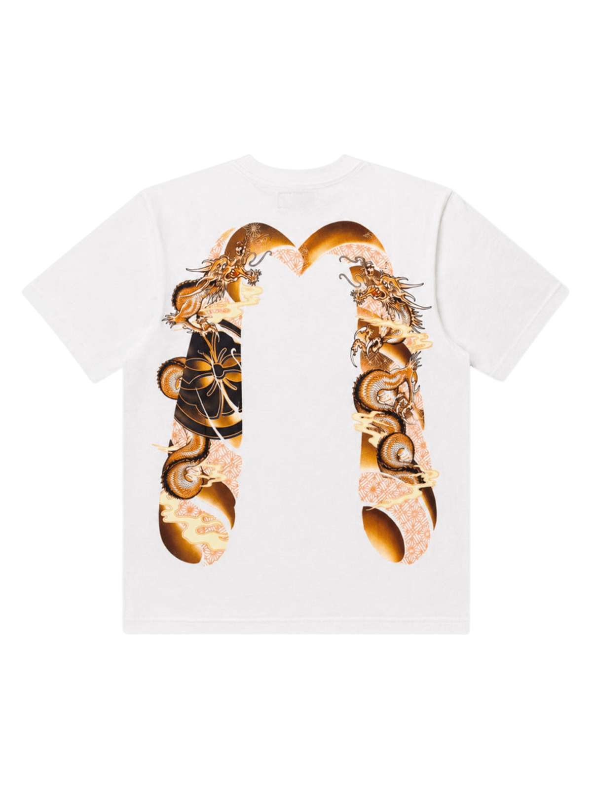 Evisu Wave & Whale Daicock Printed Tee