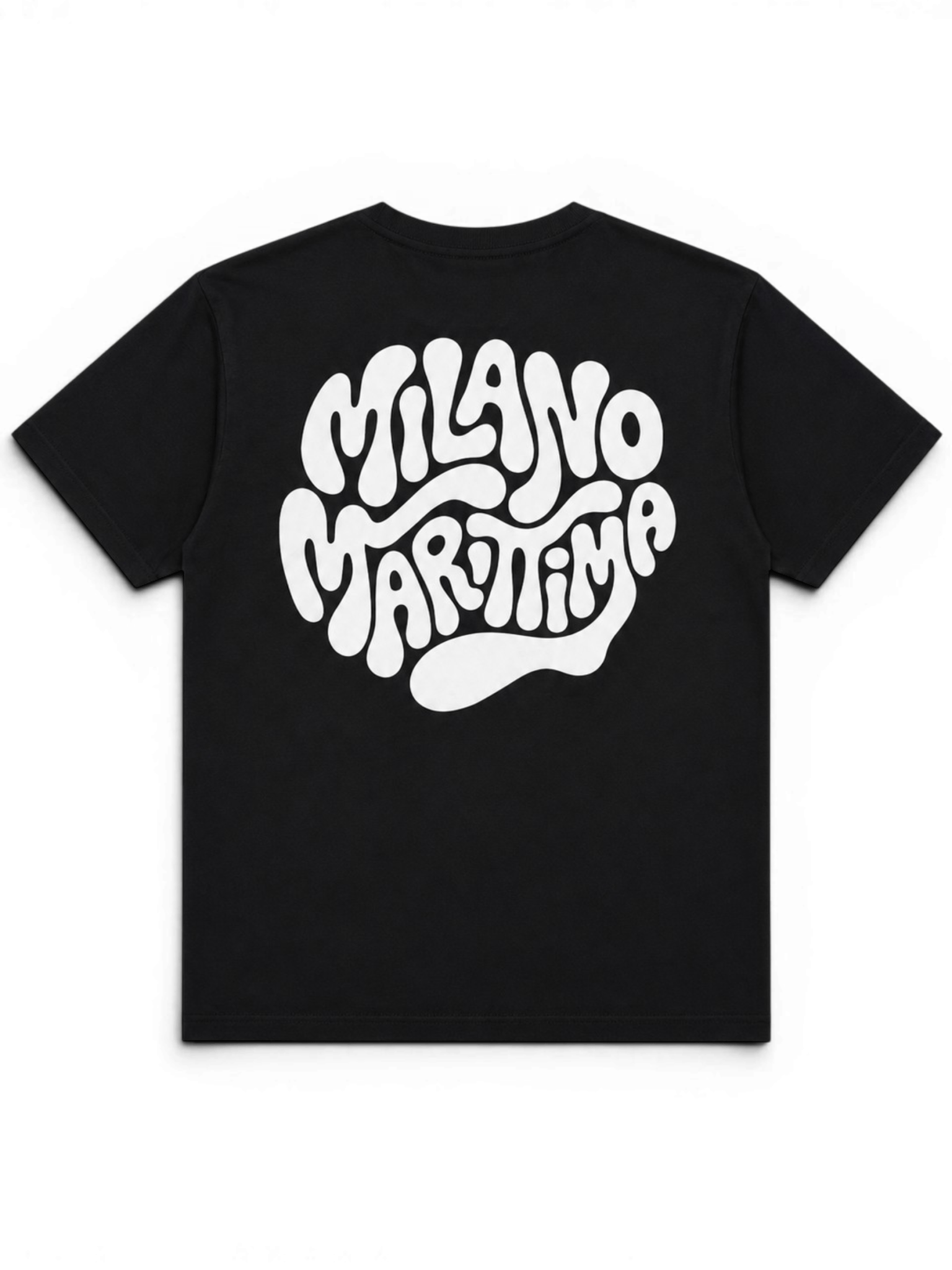 Oblio Milano Marittima Tee Black White Summer 2026