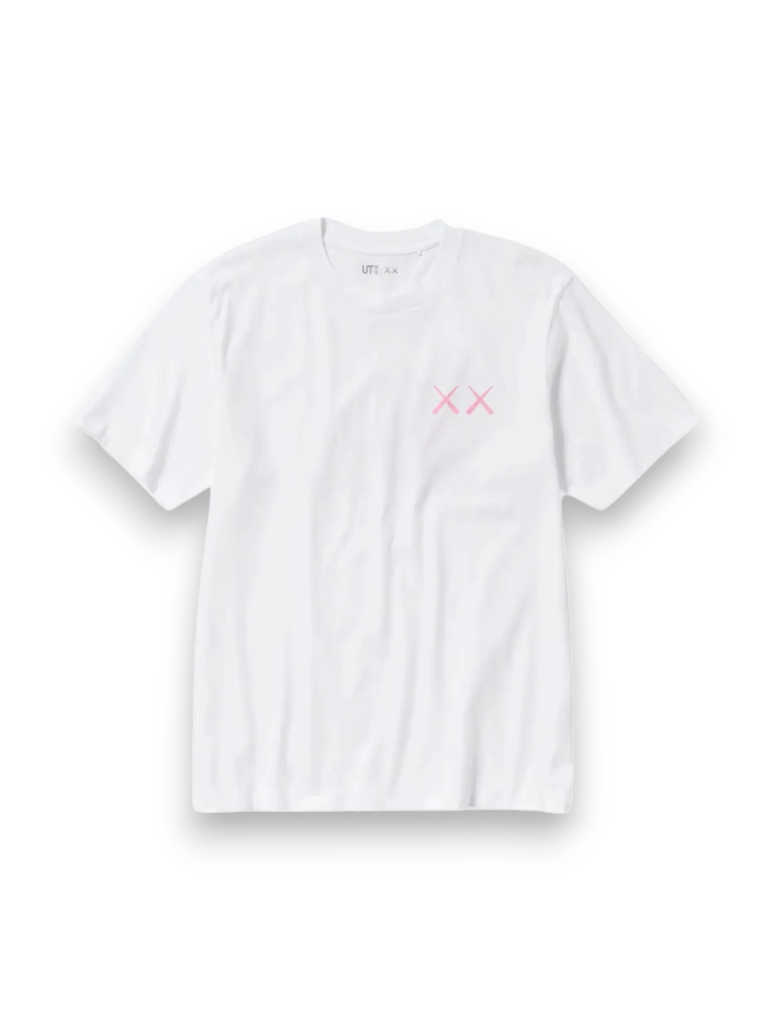 KAWS x Uniqlo UT Short Sleeve Graphic T-shirt (US Sizing) White/Rose