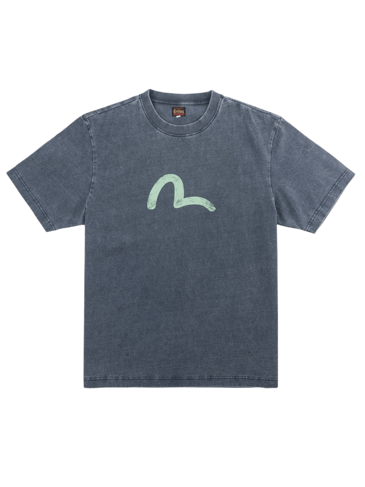 Evisu Vintage Seagull Tee Navy