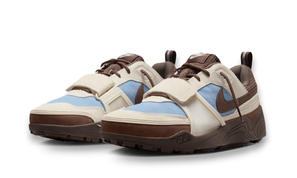 Nike Travis Scott Zoom Field Jaxx Pale Ivory and Leche Blue