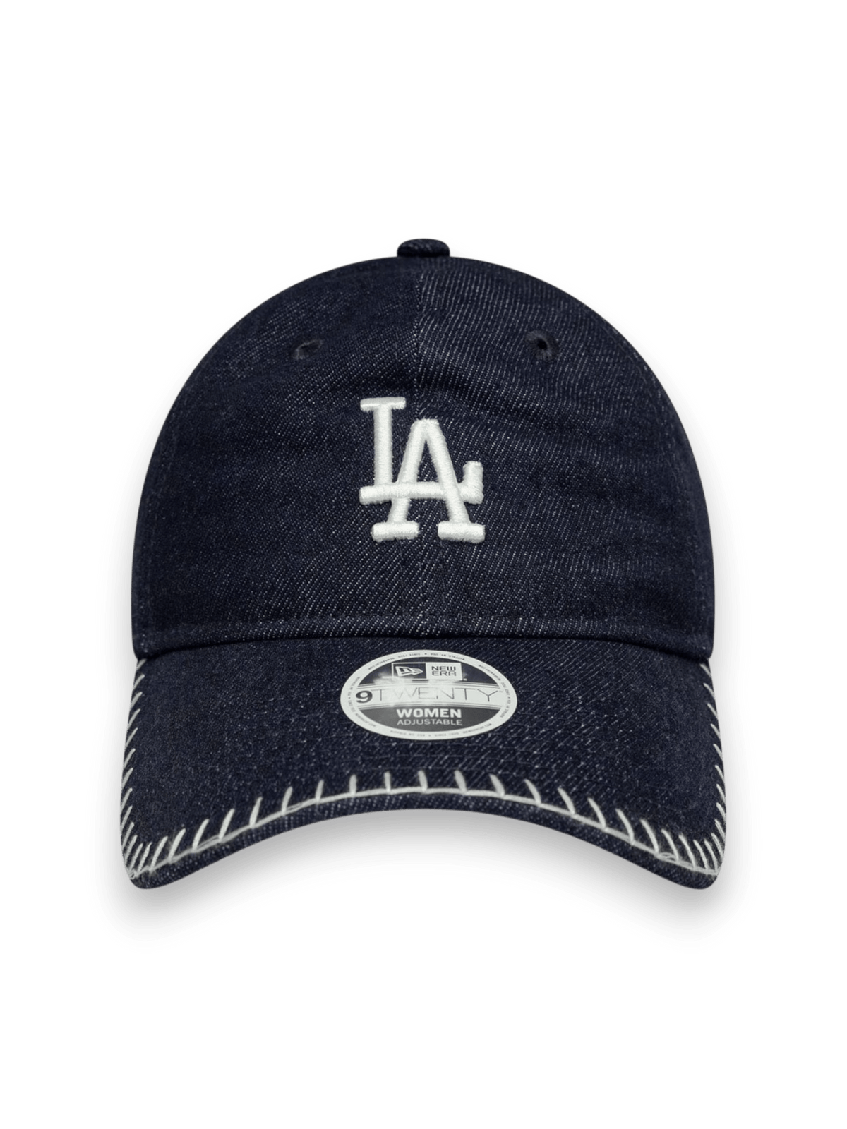 New Era 9TWENTY LA Dodgers MLB Denim Stitch Blue Navy