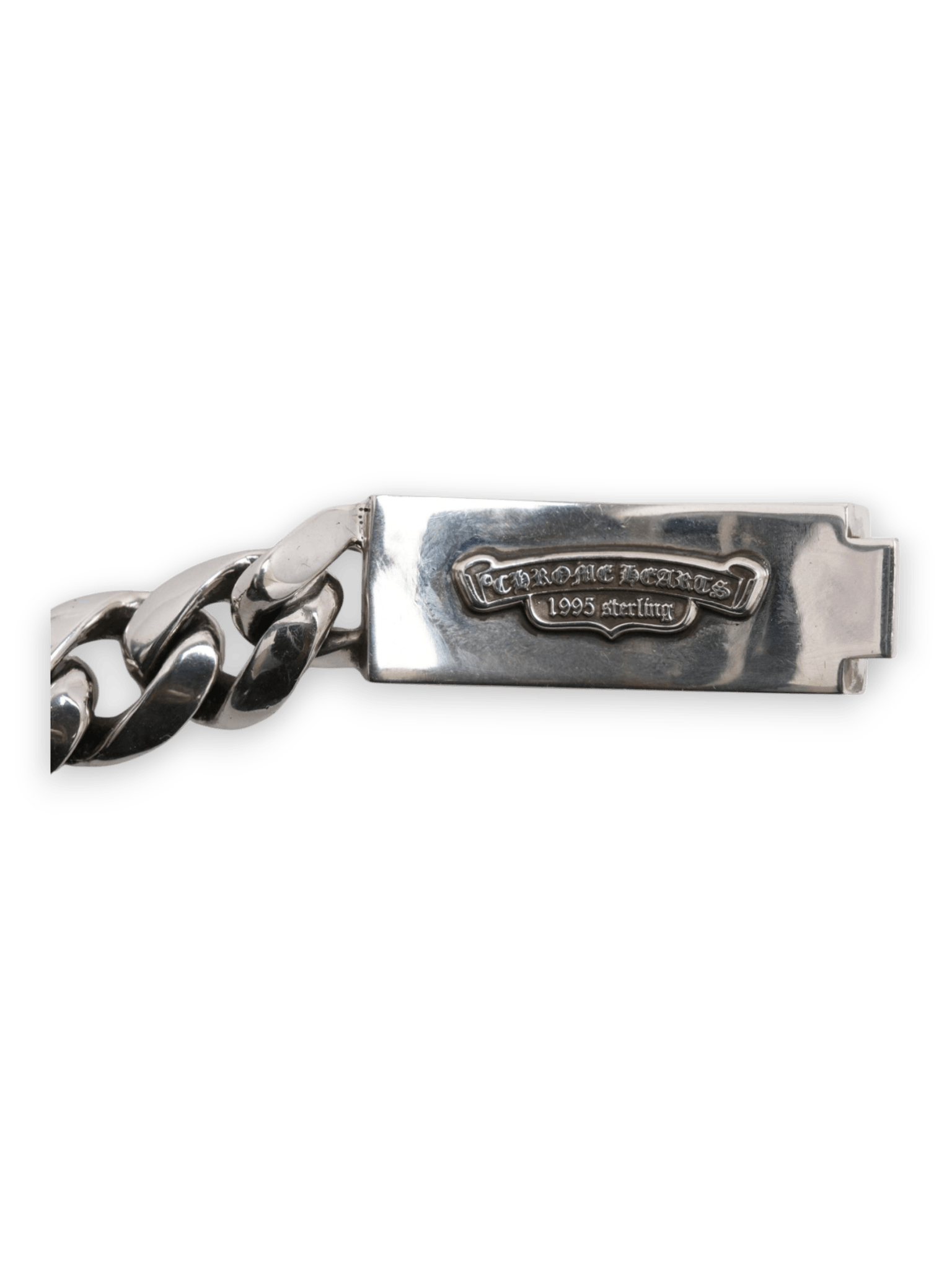 Chrome Hearts Heavy Curb Link Dagger Bracelet