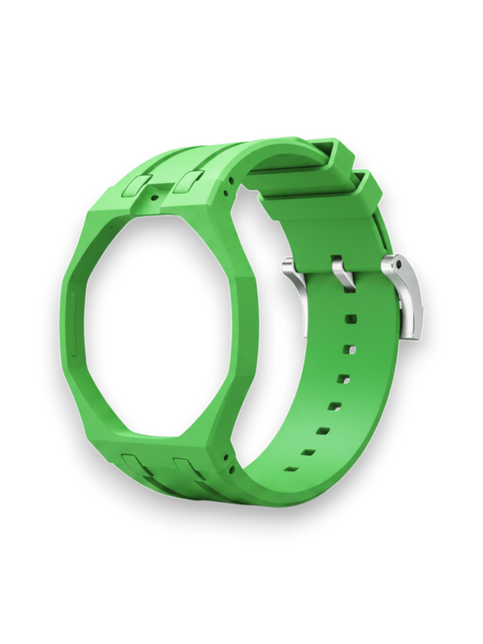 Ap Swatch Royal Pop Bioceramic And Silicone Strap Full Light Green